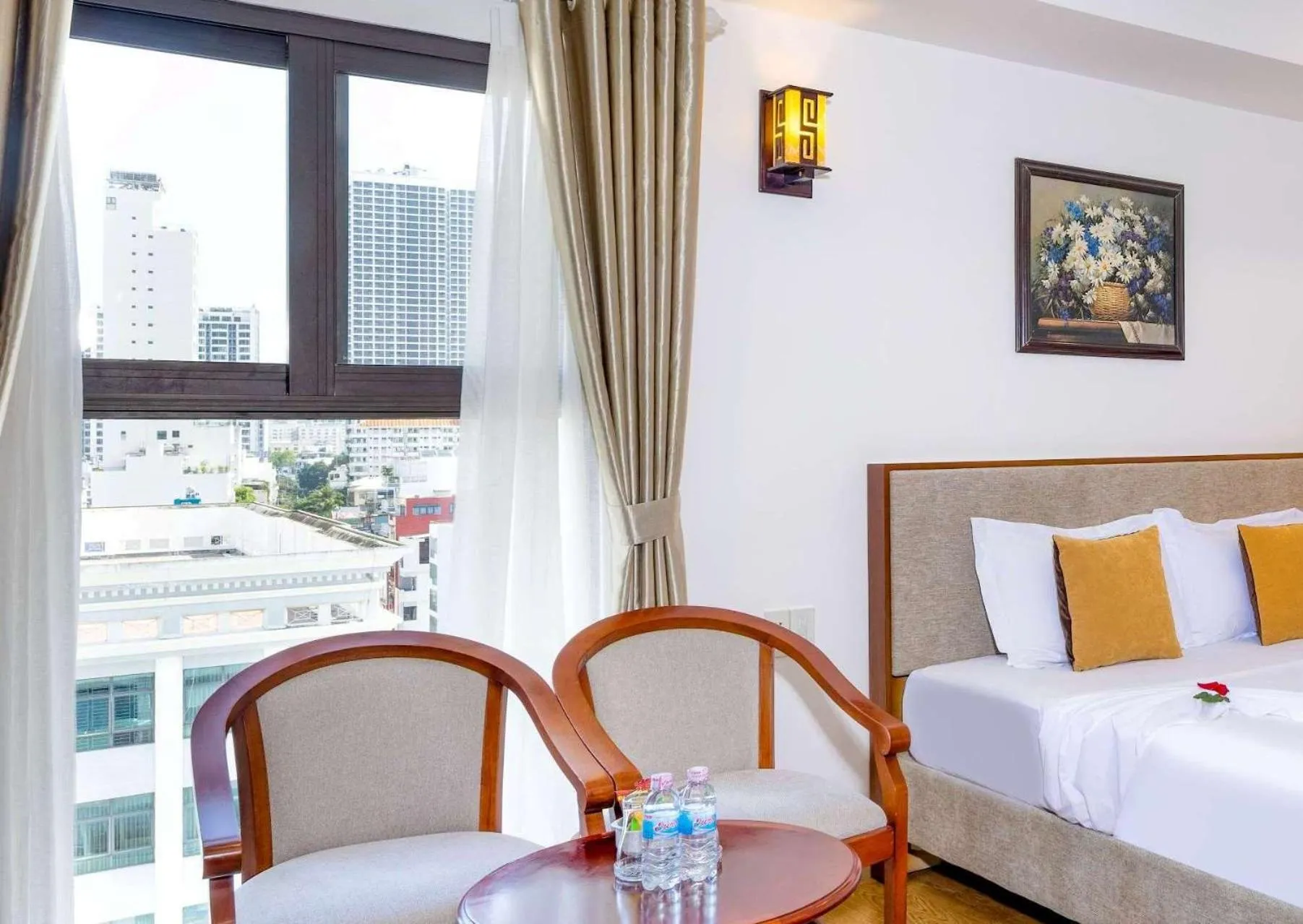 Bed in The Summer Hotel