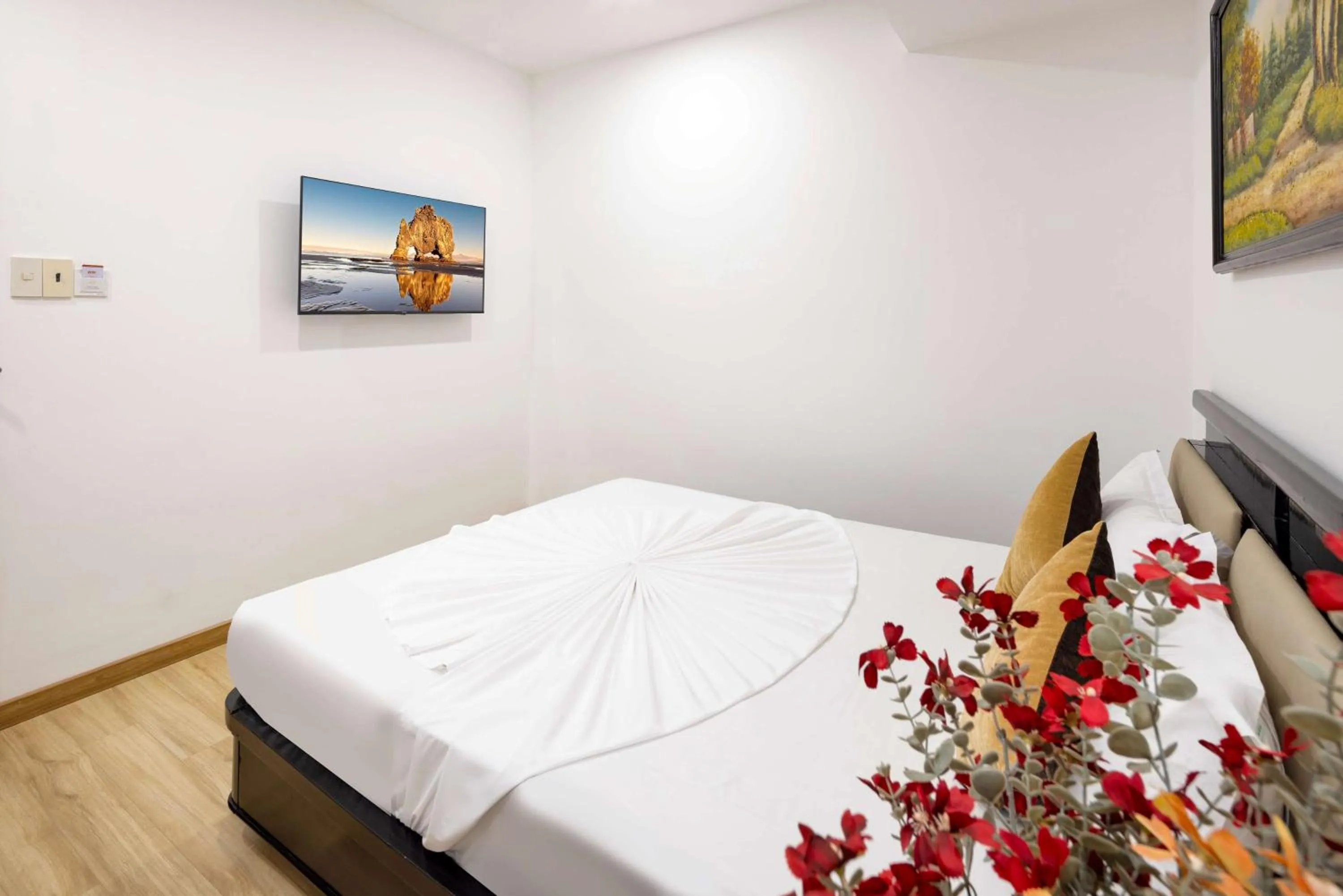 Bed in The Summer Hotel