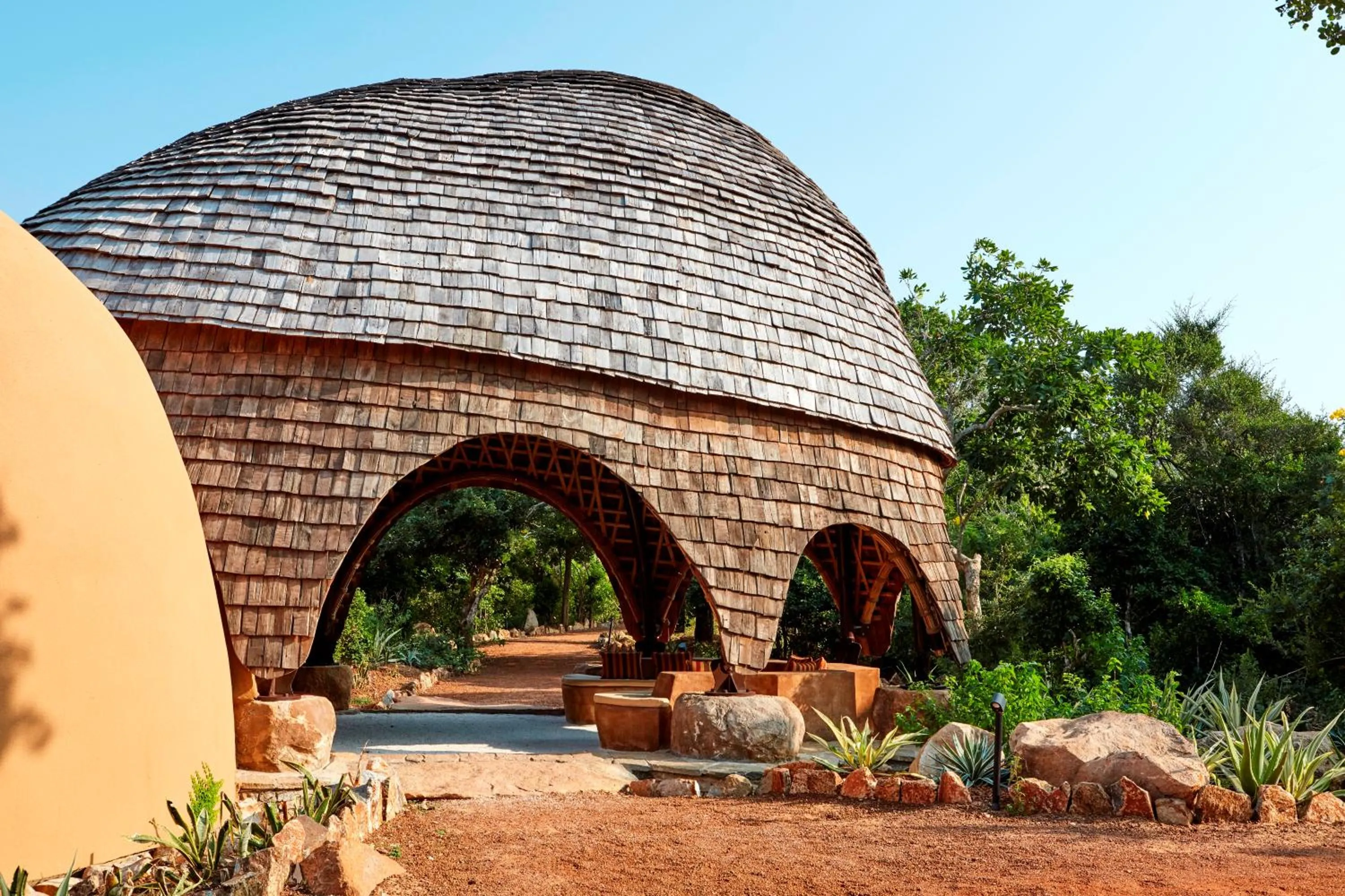 Lobby or reception in Wild Coast Tented Lodge - Relais and Chateaux - All Inclusive