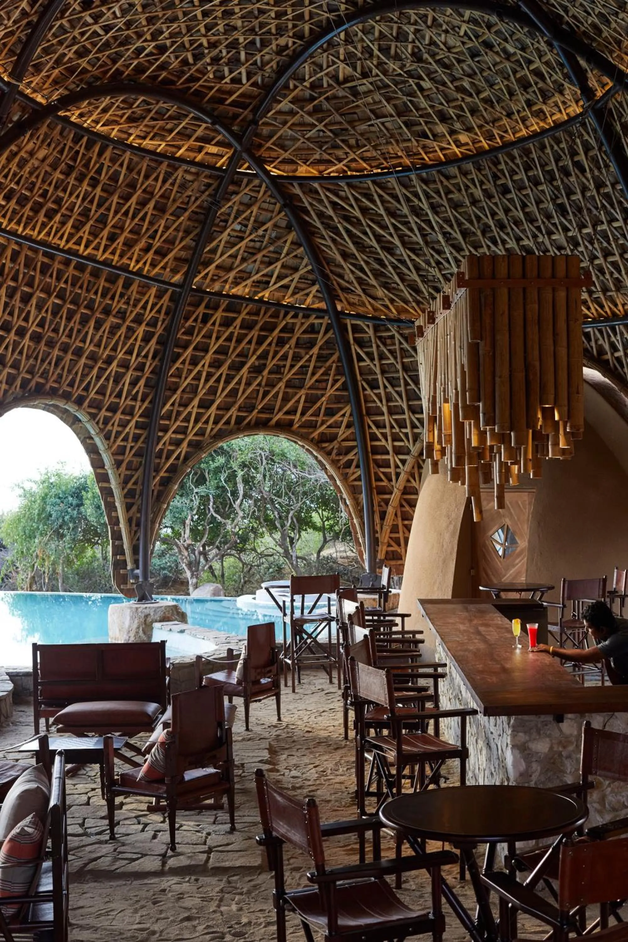 Restaurant/places to eat in Wild Coast Tented Lodge - Relais and Chateaux - All Inclusive