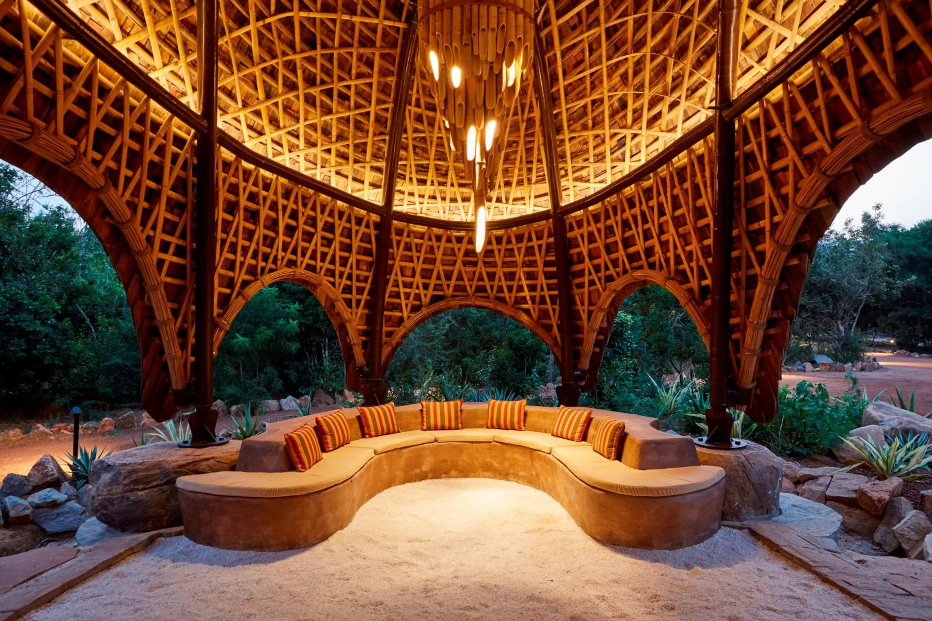 Lobby or reception in Wild Coast Tented Lodge - Relais and Chateaux - All Inclusive