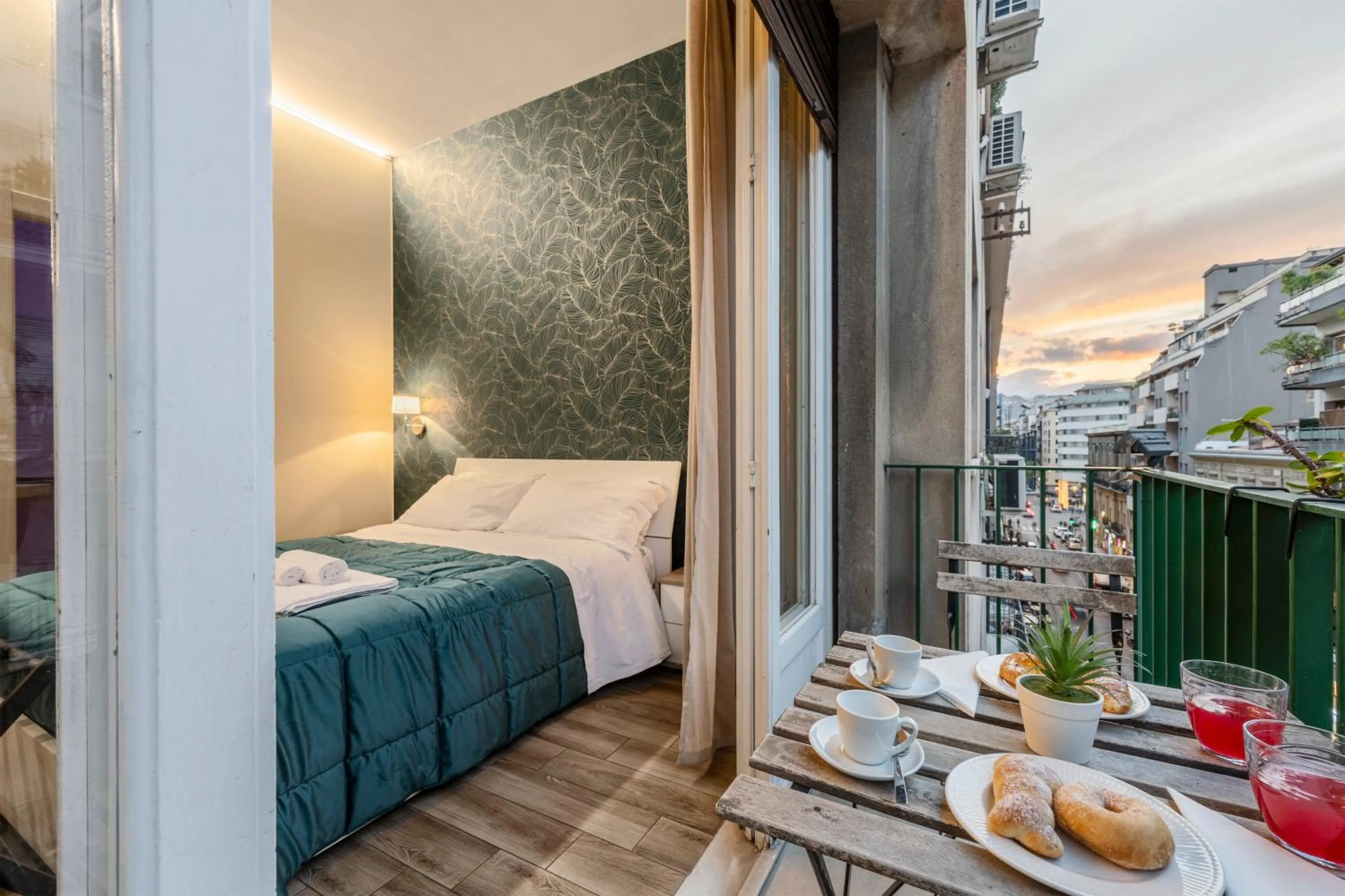 Bed in Quinto Stabile Rooms&Suite