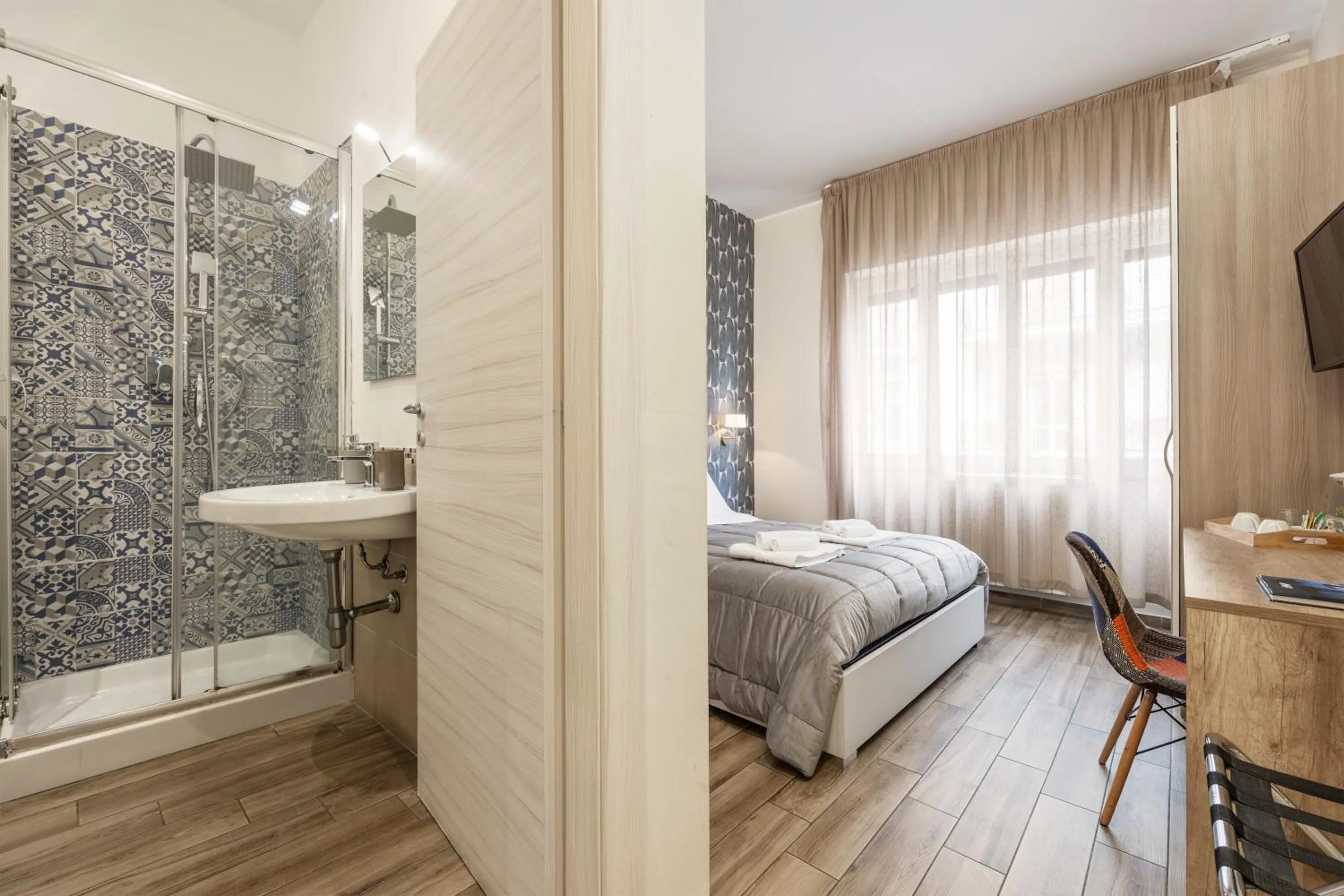 Bed in Quinto Stabile Rooms&Suite