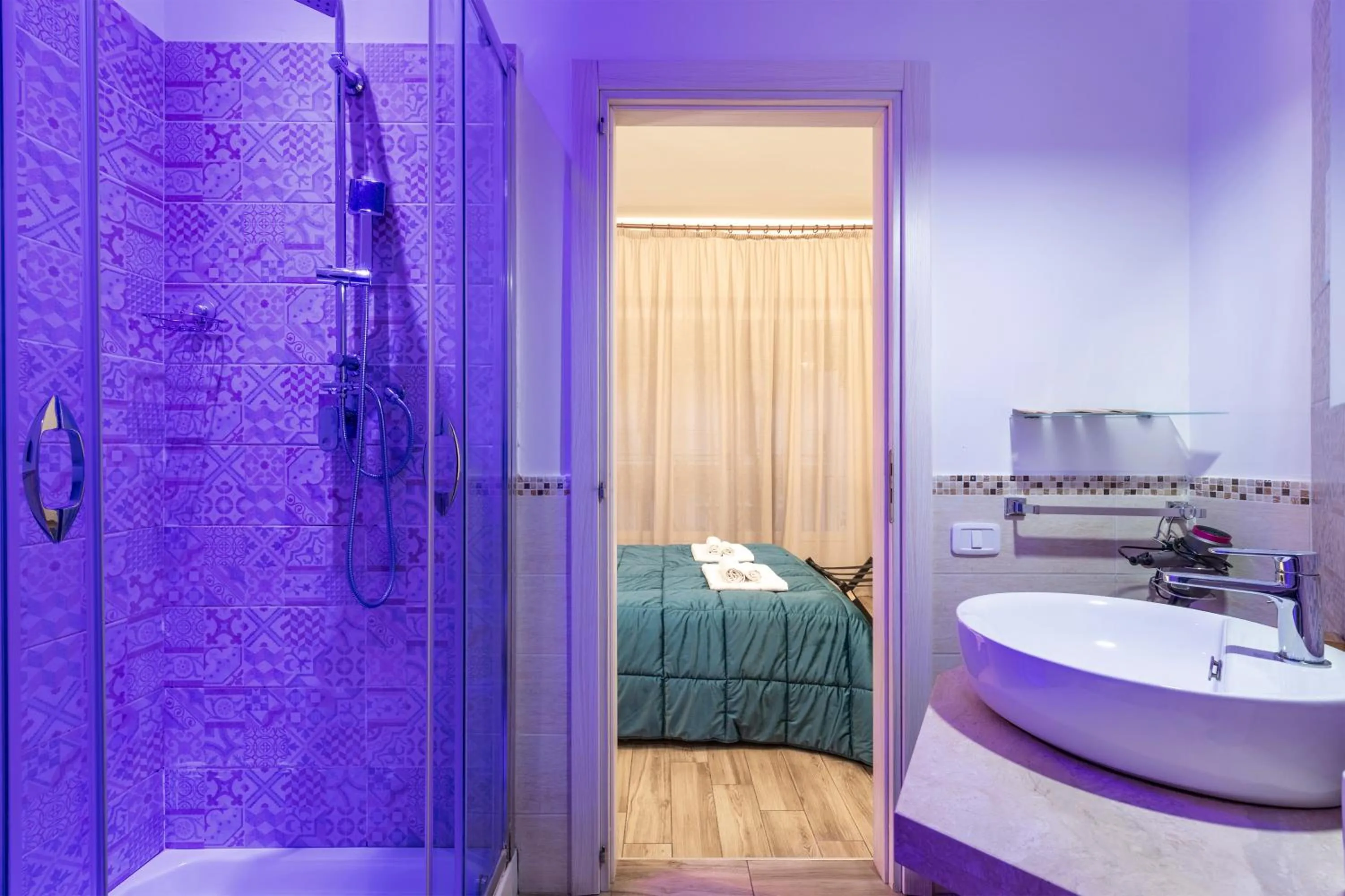 Bed in Quinto Stabile Rooms&Suite