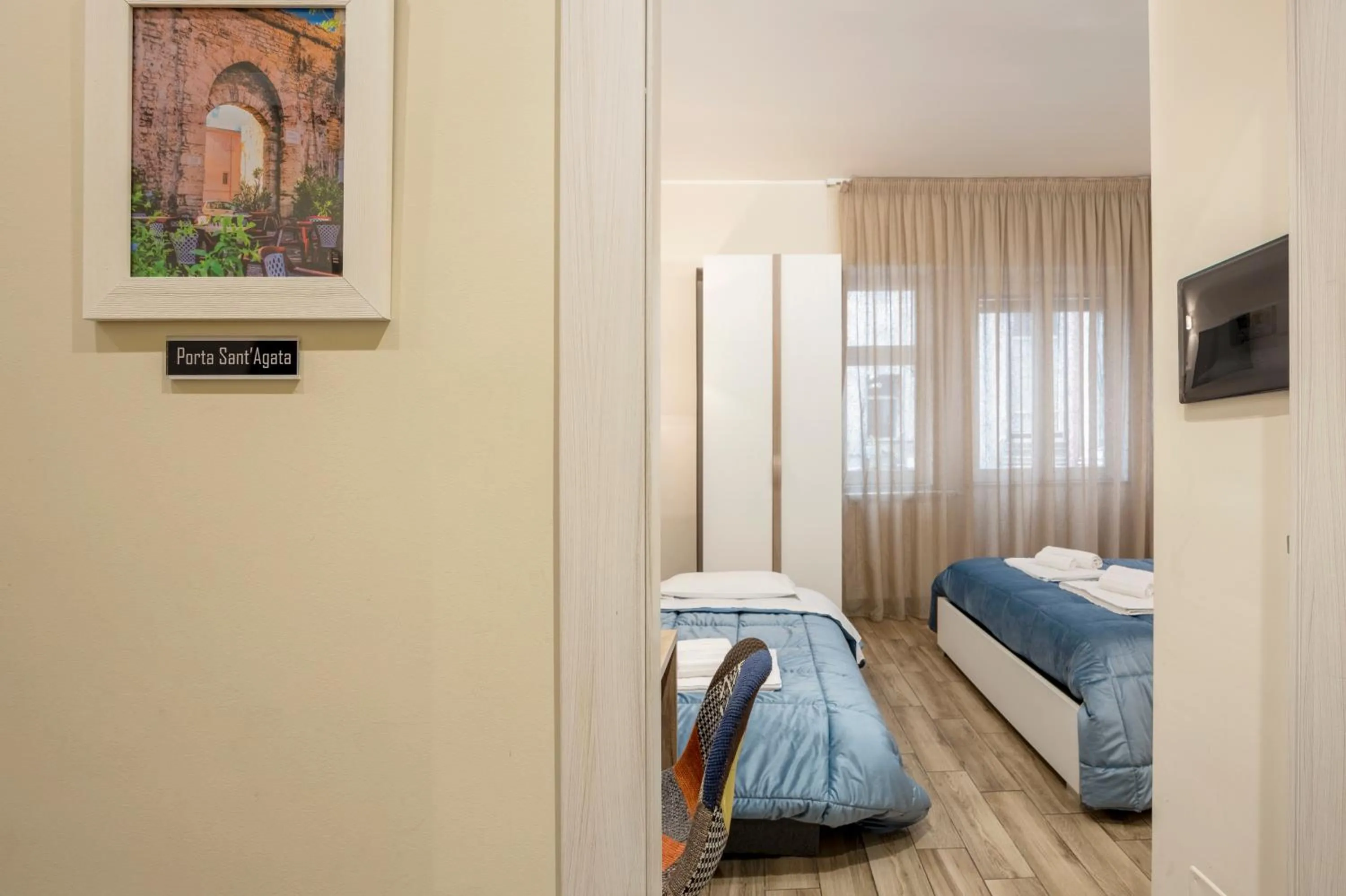 Bed in Quinto Stabile Rooms&Suite