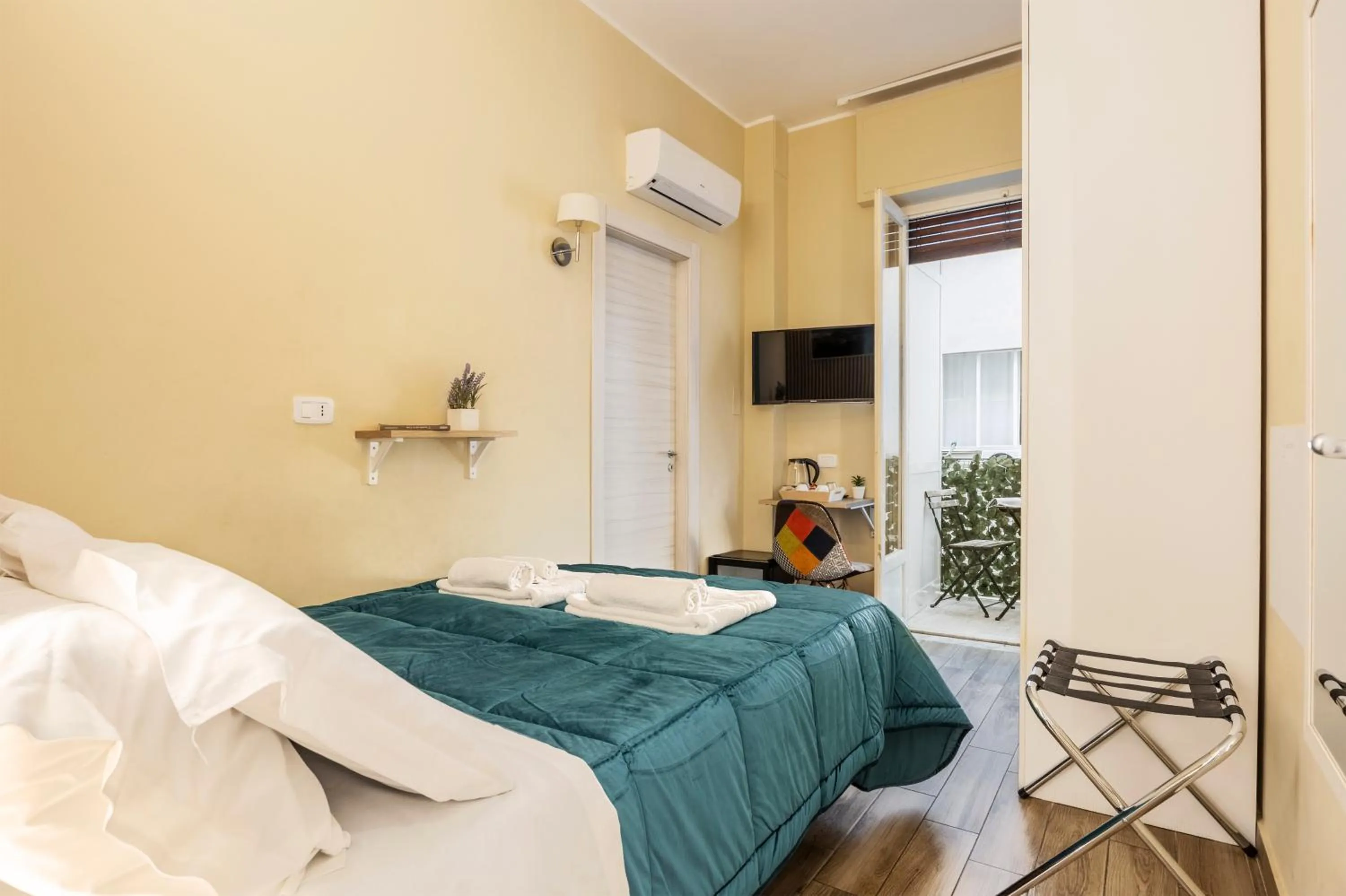 Bed in Quinto Stabile Rooms&Suite