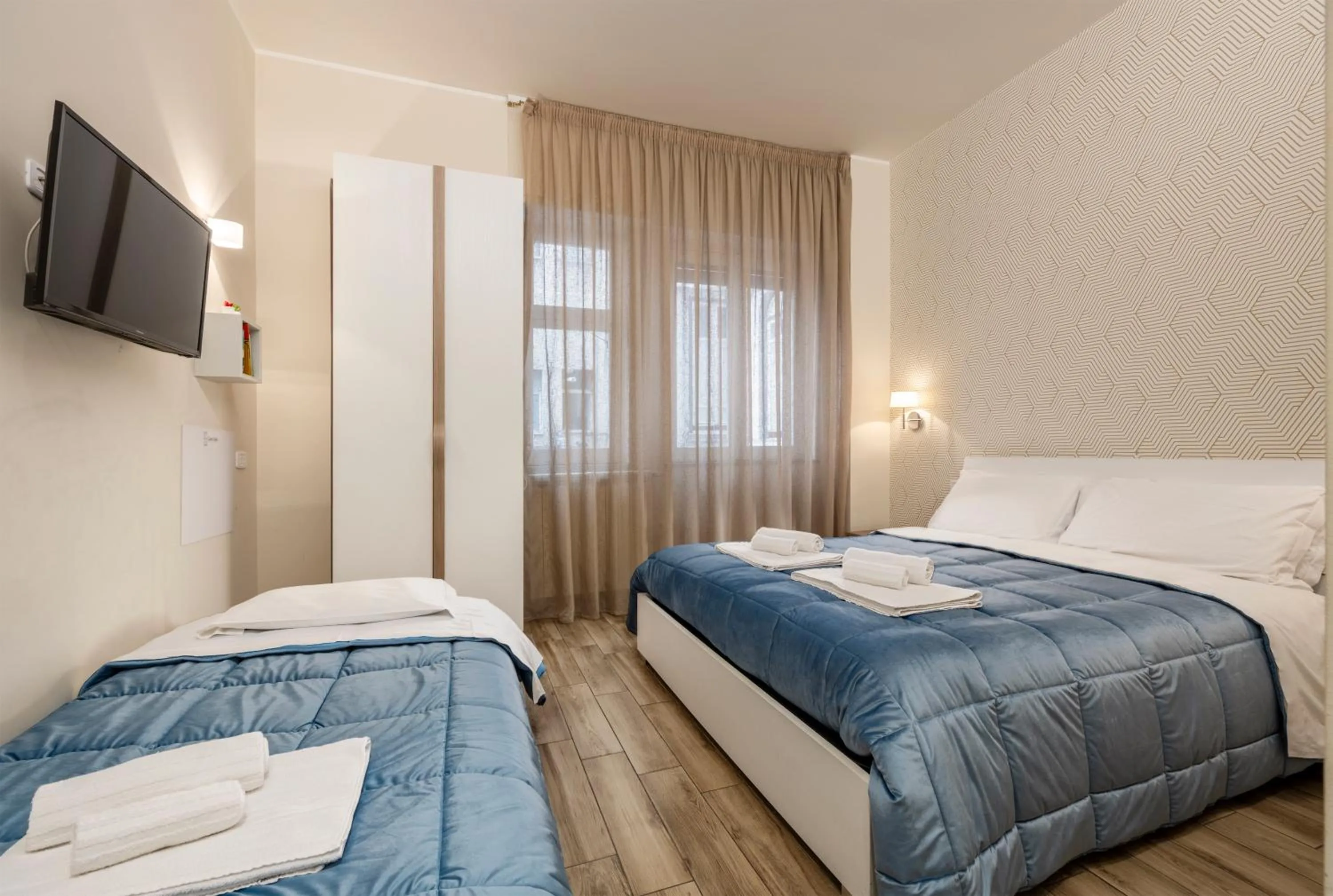 Bed in Quinto Stabile Rooms&Suite