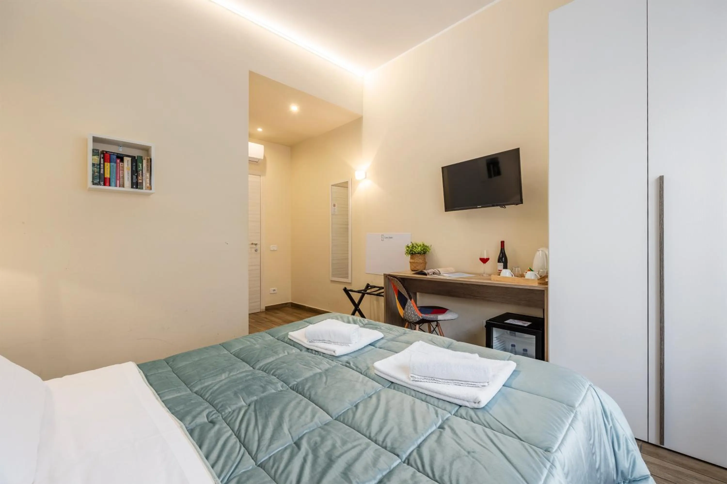 Bed in Quinto Stabile Rooms&Suite