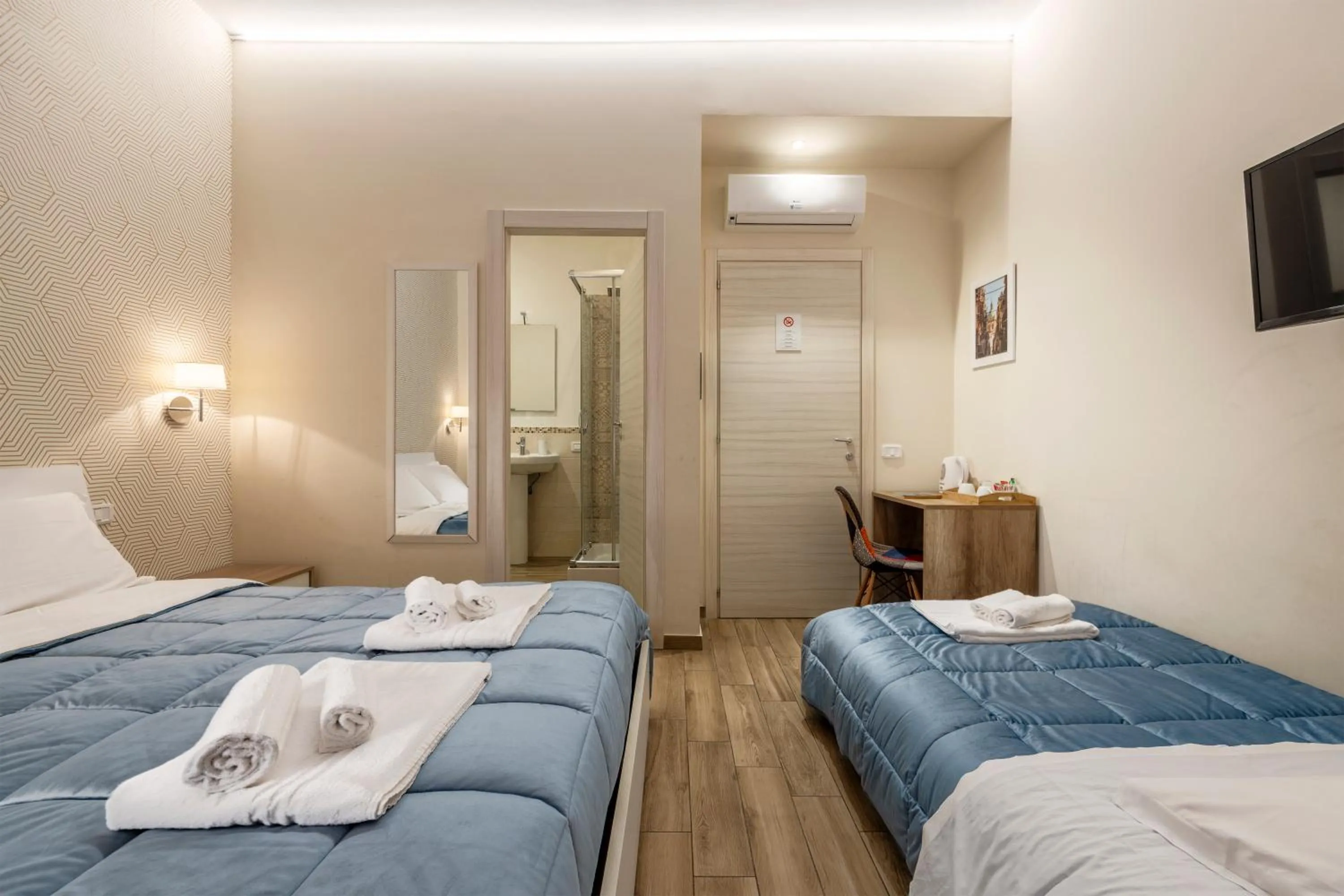 Bed in Quinto Stabile Rooms&Suite