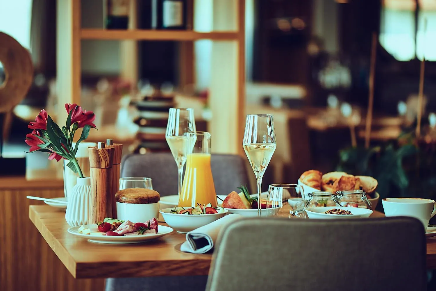 Continental breakfast in Die Burg