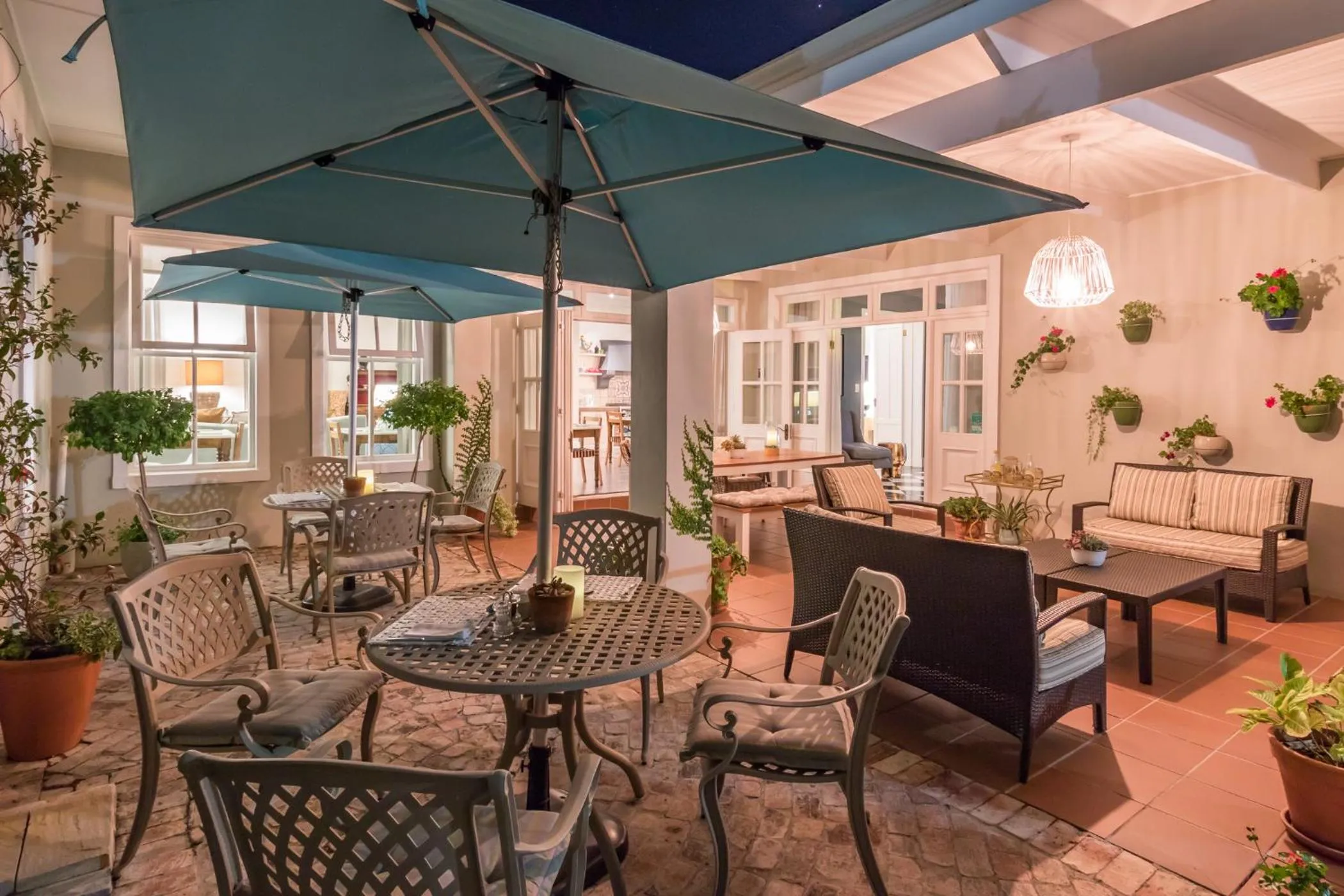 Patio in Waterstone Lodge