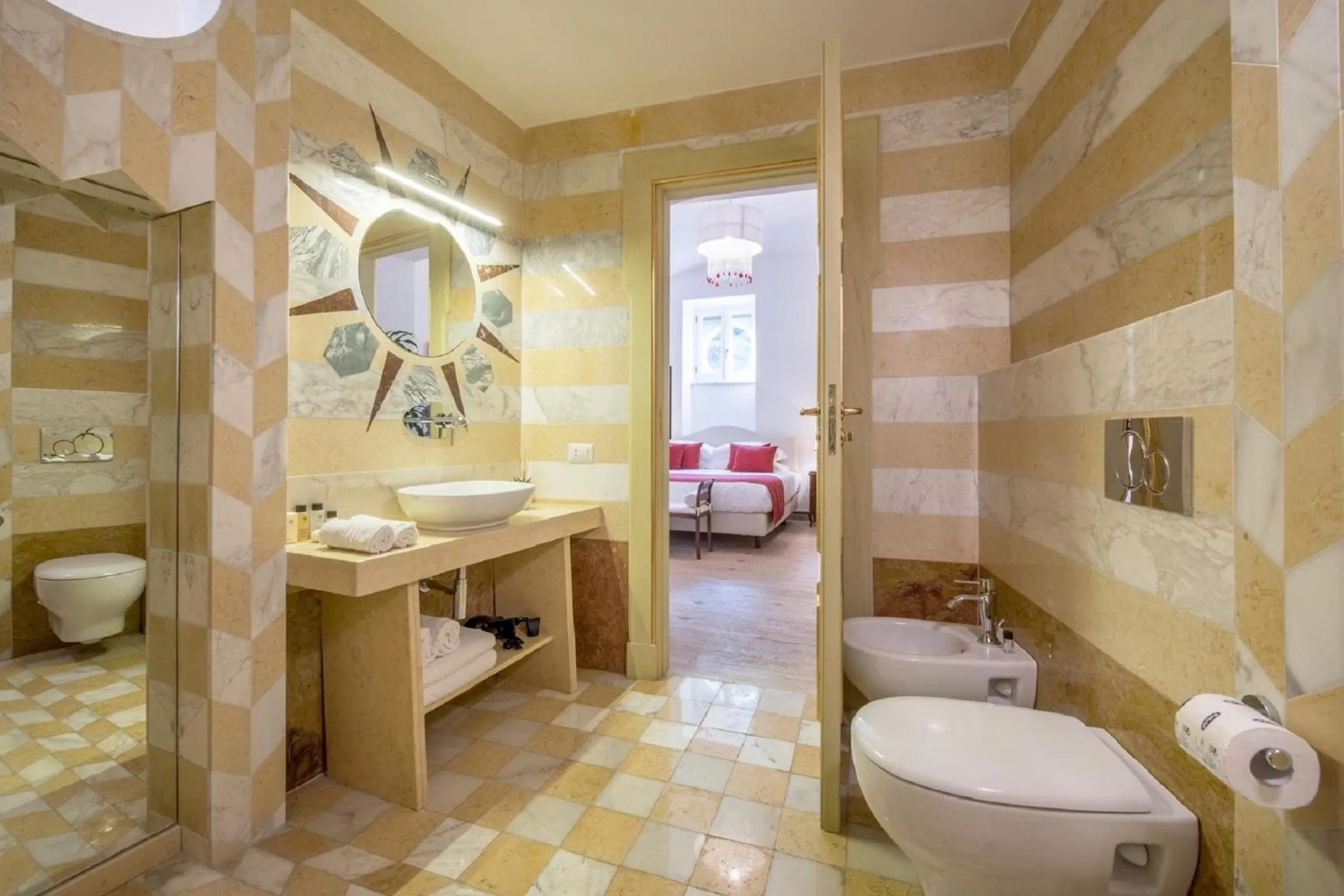 Bathroom in Don Antonino Relais