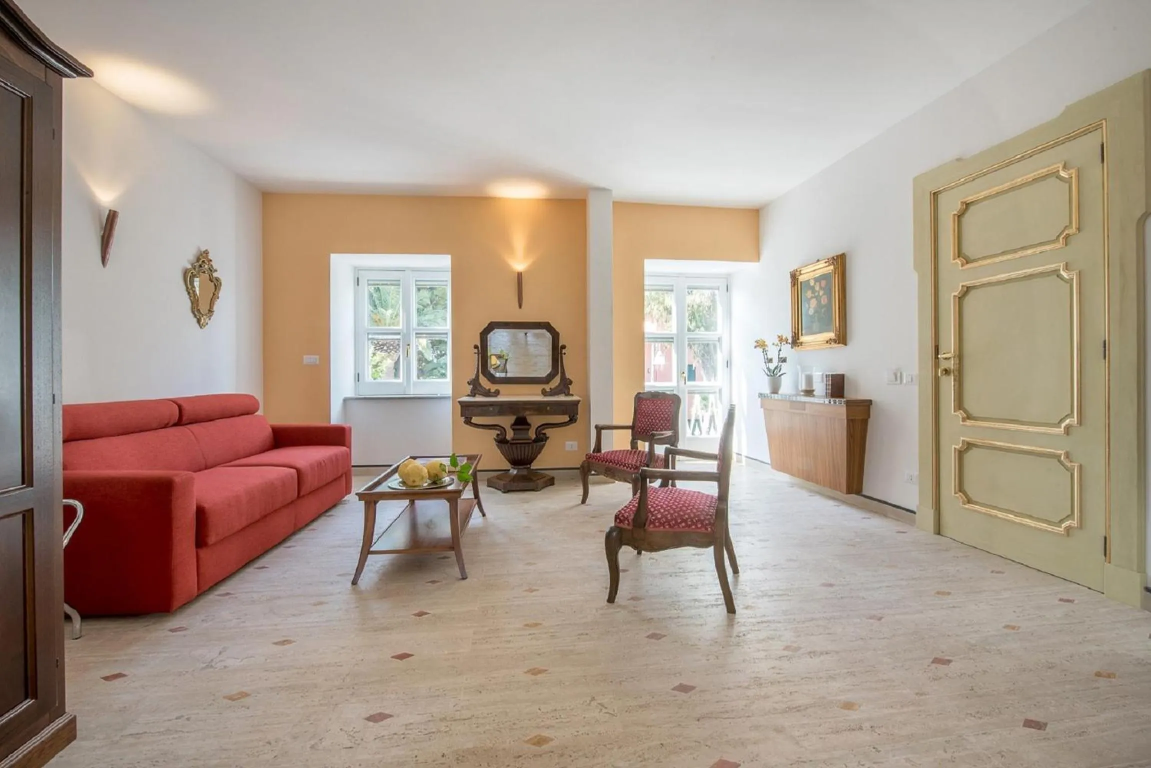 Living room in Don Antonino Relais