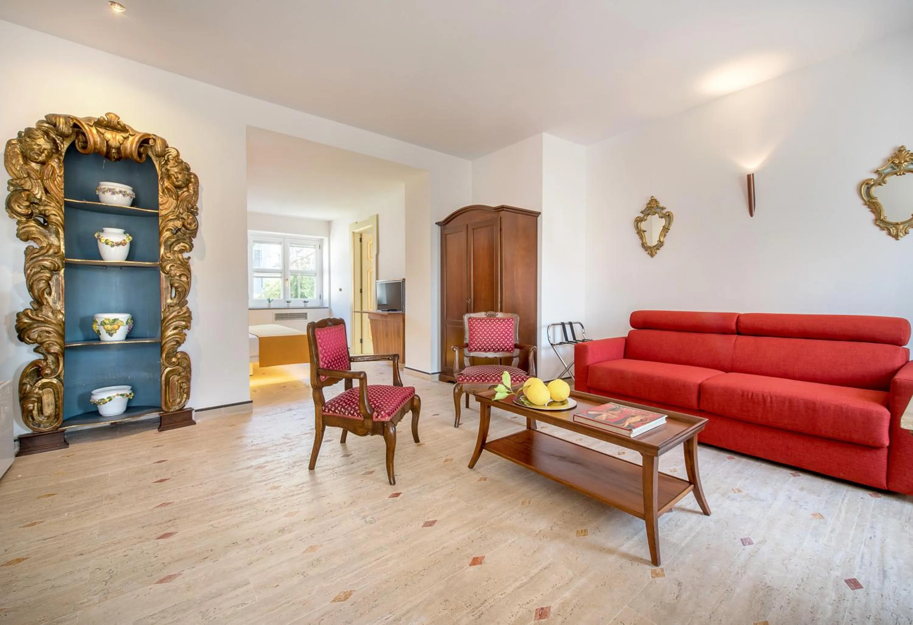 Living room in Don Antonino Relais