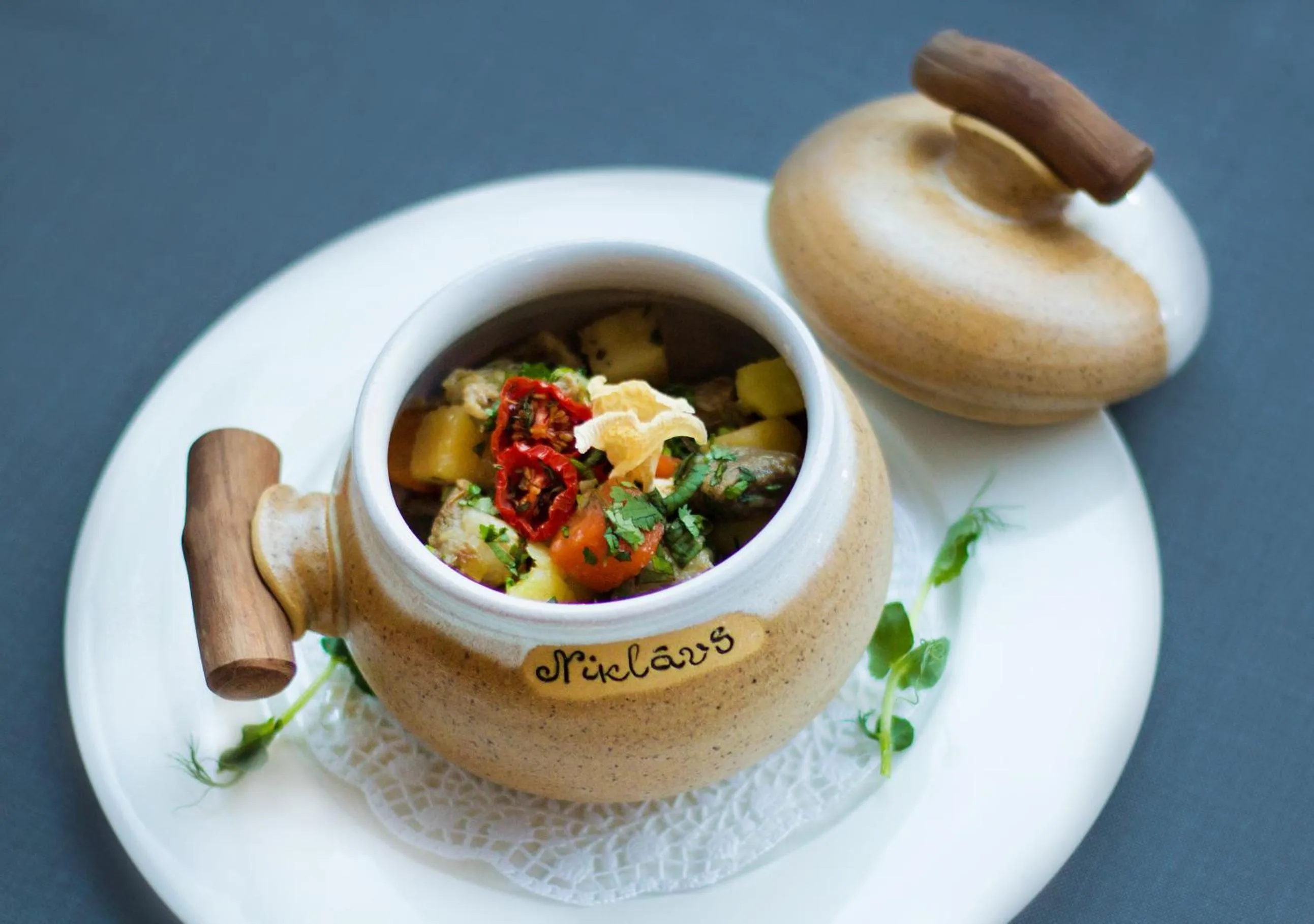 Food in Hestia Hotel Draugi