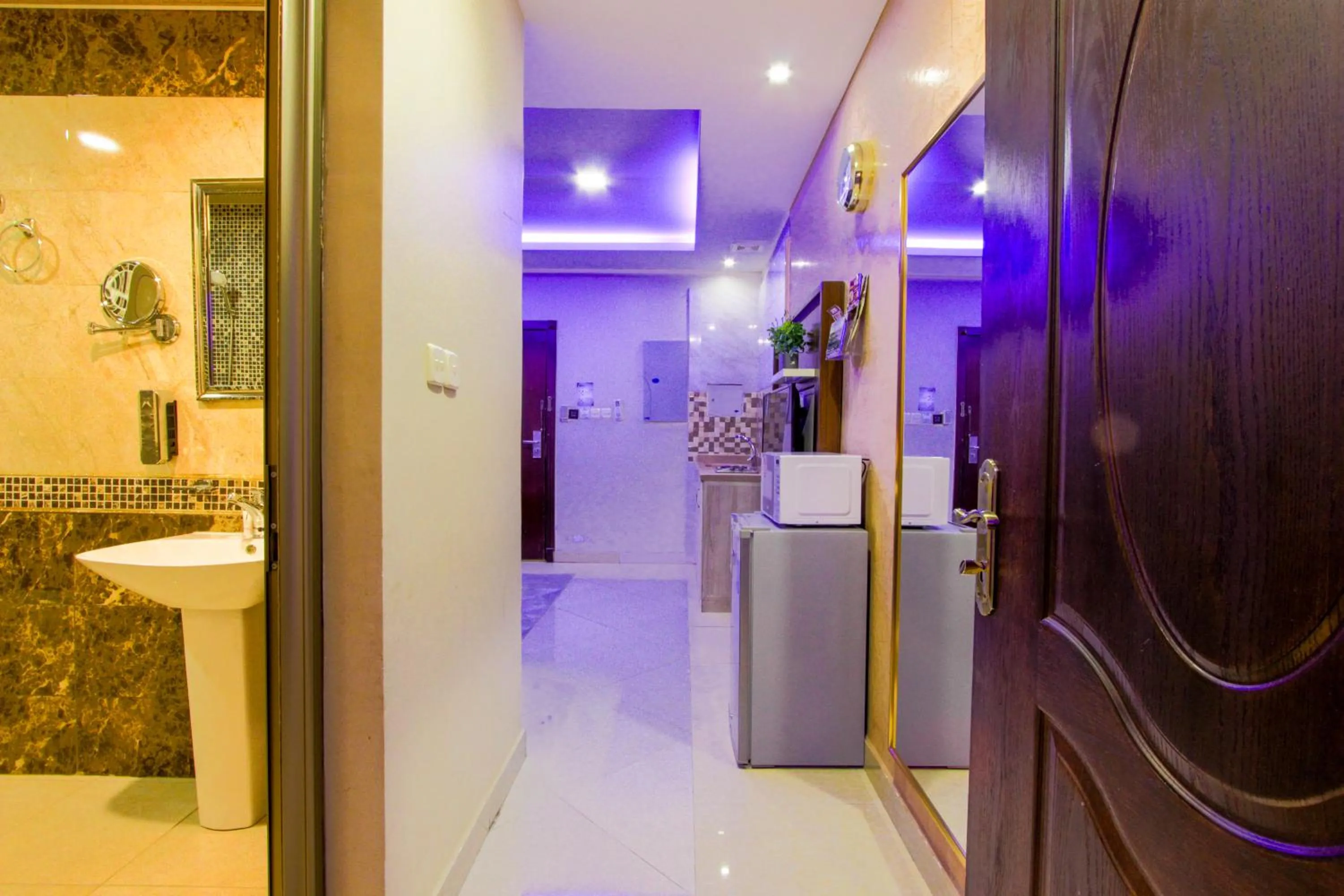 Photo of the whole room in شقق سوات للشقق المخدومة