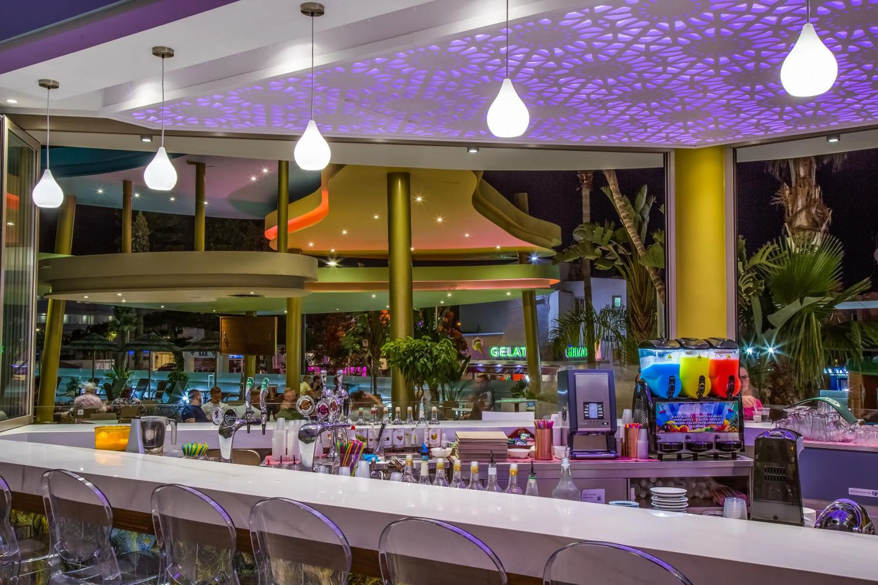 Lounge or bar in Stamatia Hotel