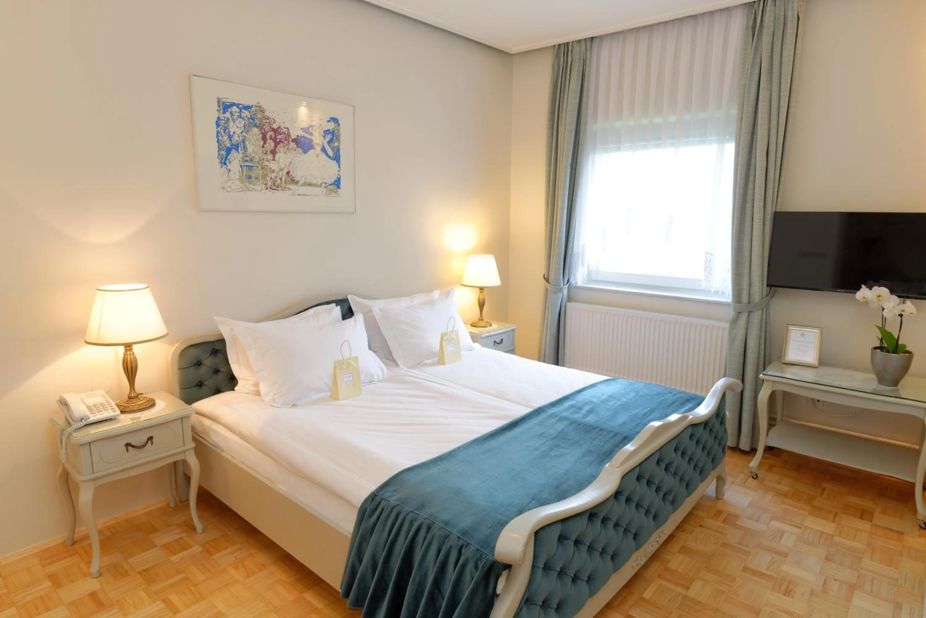 Bedroom, Bed in ApartHotel Vila Minka