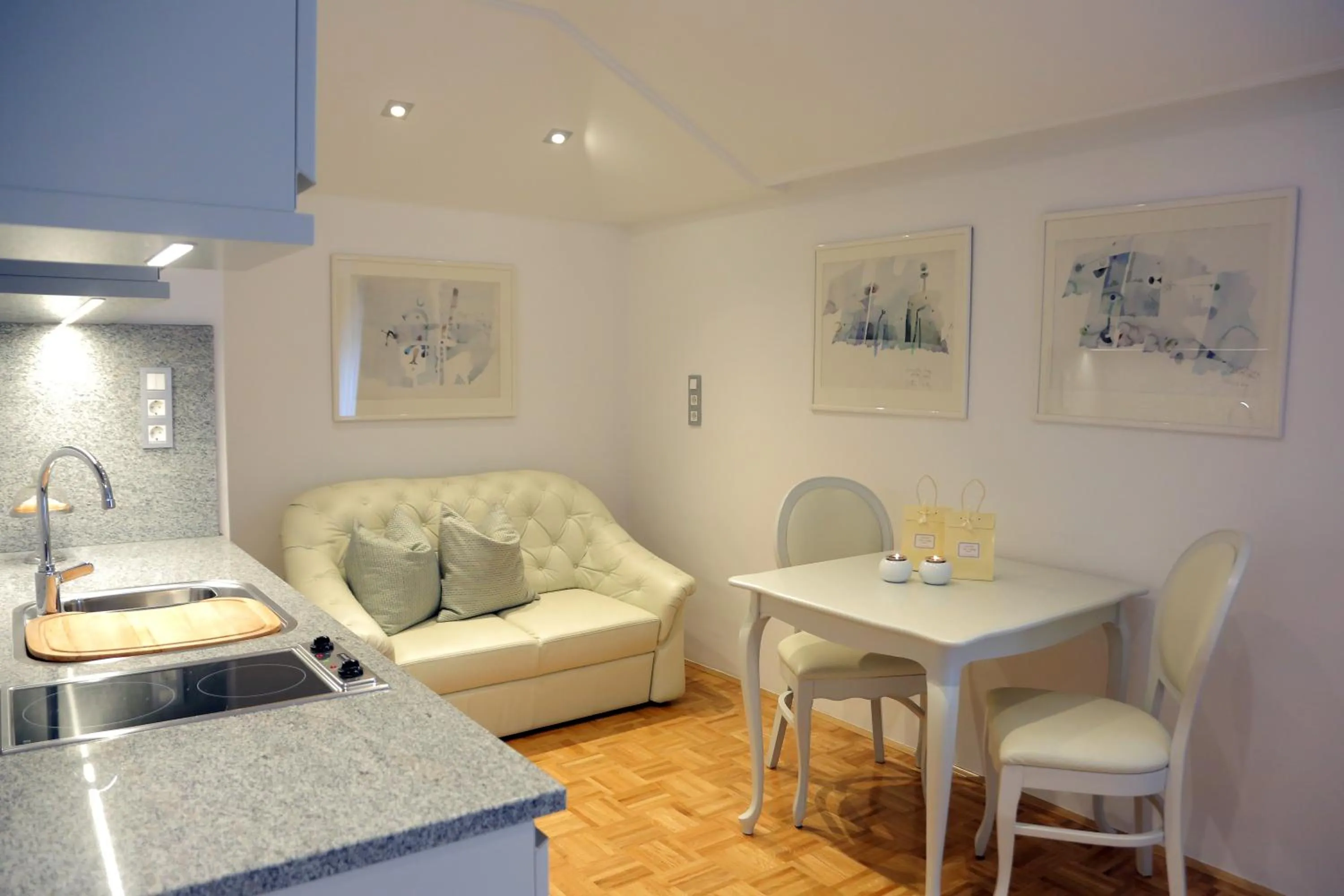 Kitchen or kitchenette in ApartHotel Vila Minka