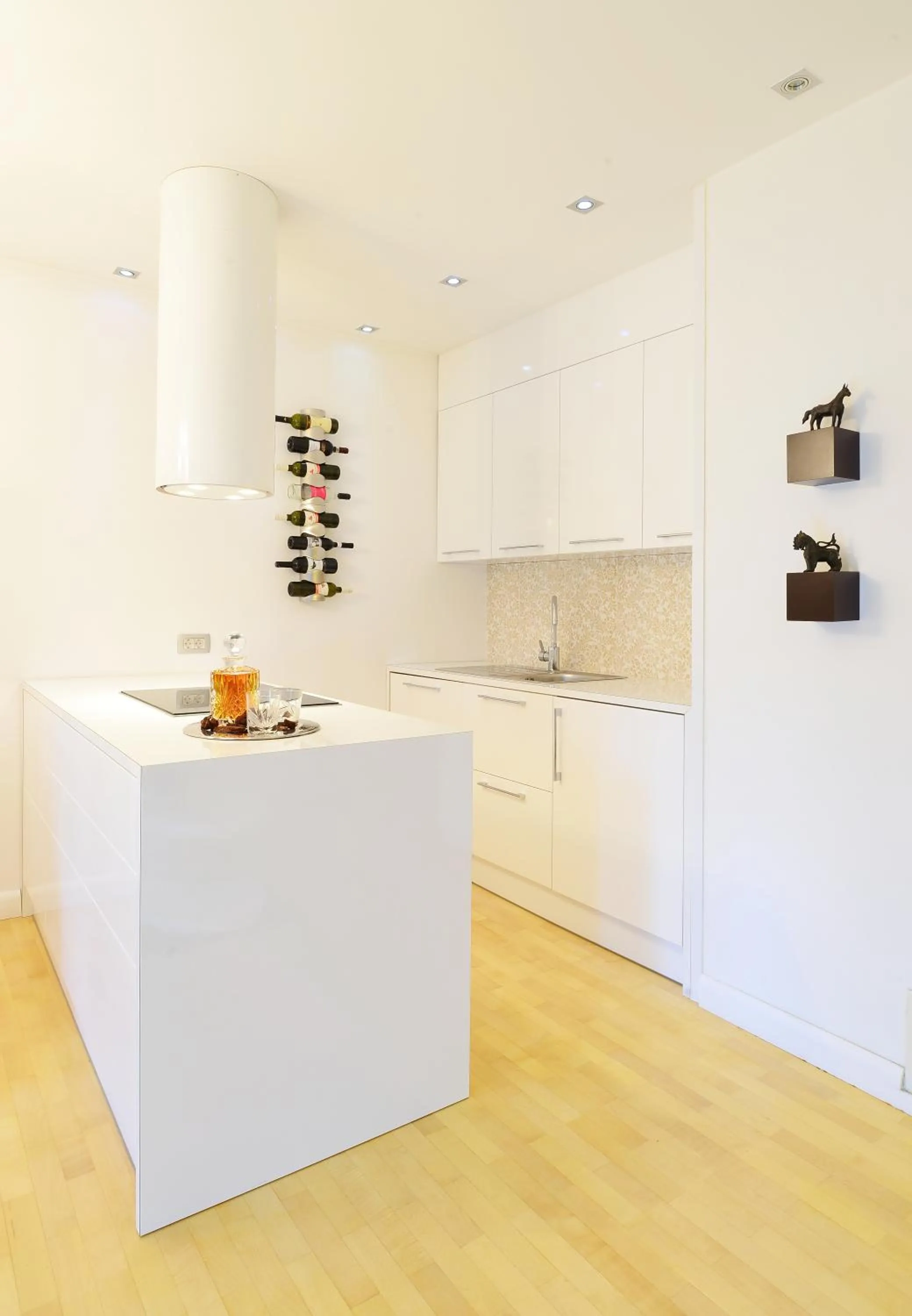 Kitchen or kitchenette in ApartHotel Vila Minka