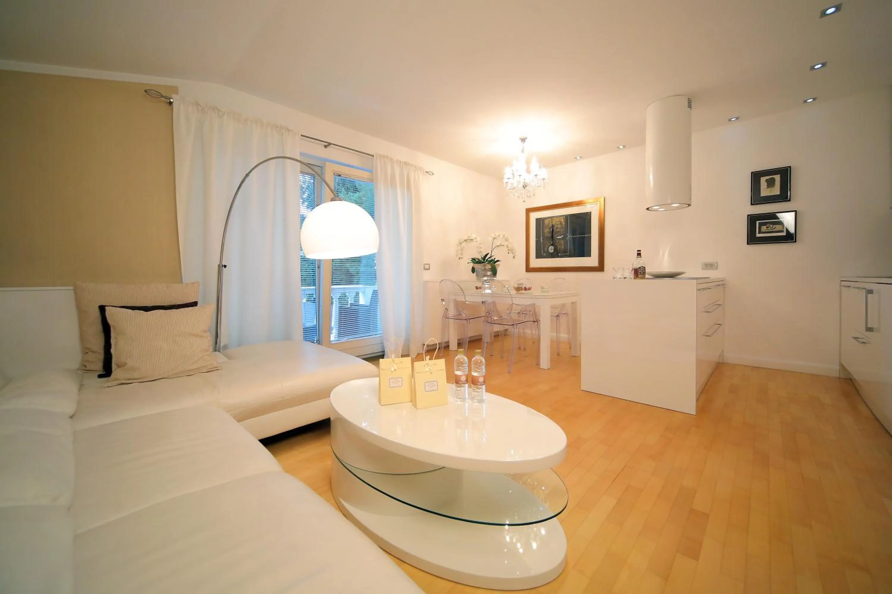 Living room, Bed in ApartHotel Vila Minka