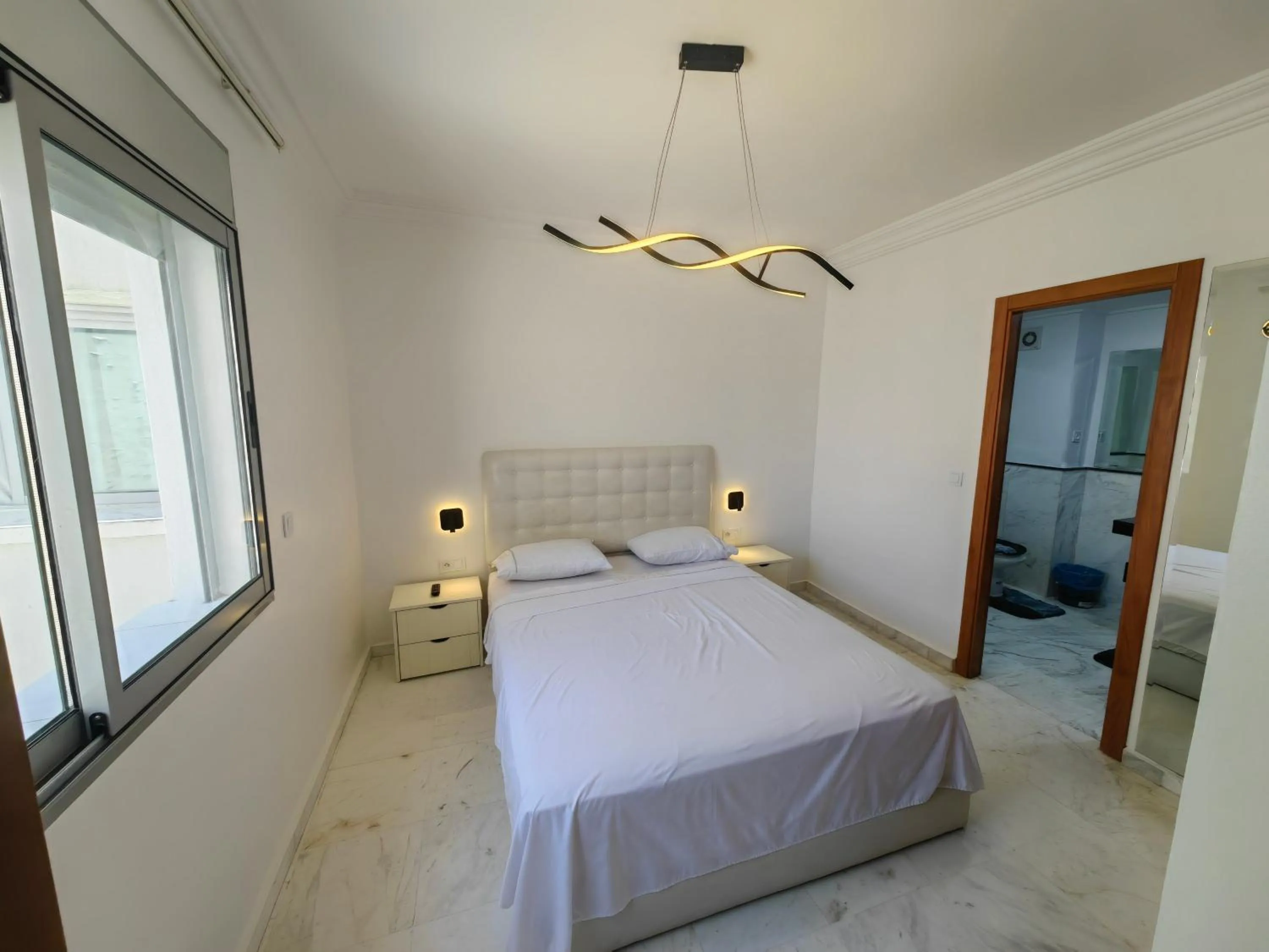 Bed in City Bleu Maroc