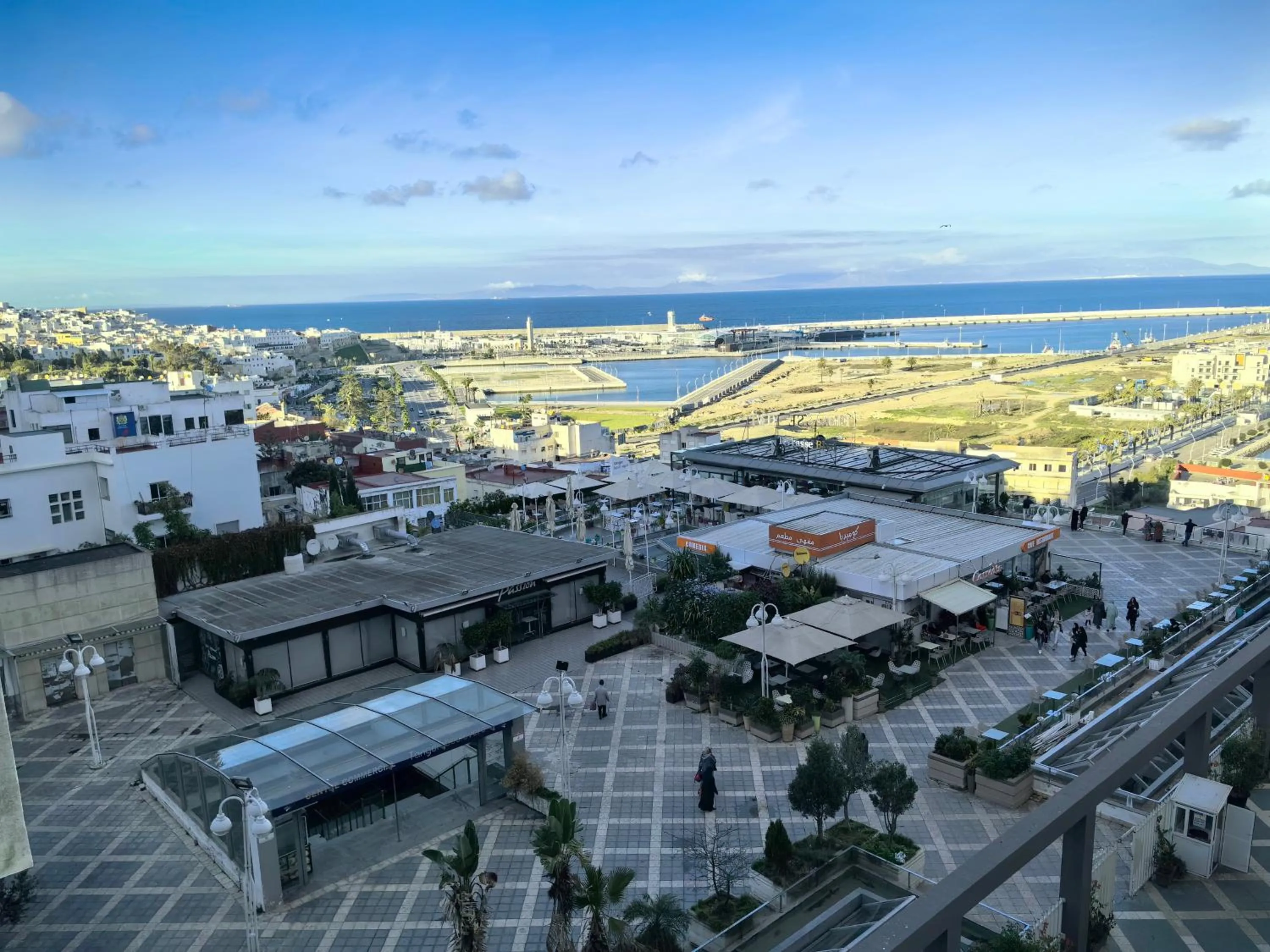 City view in City Bleu Maroc