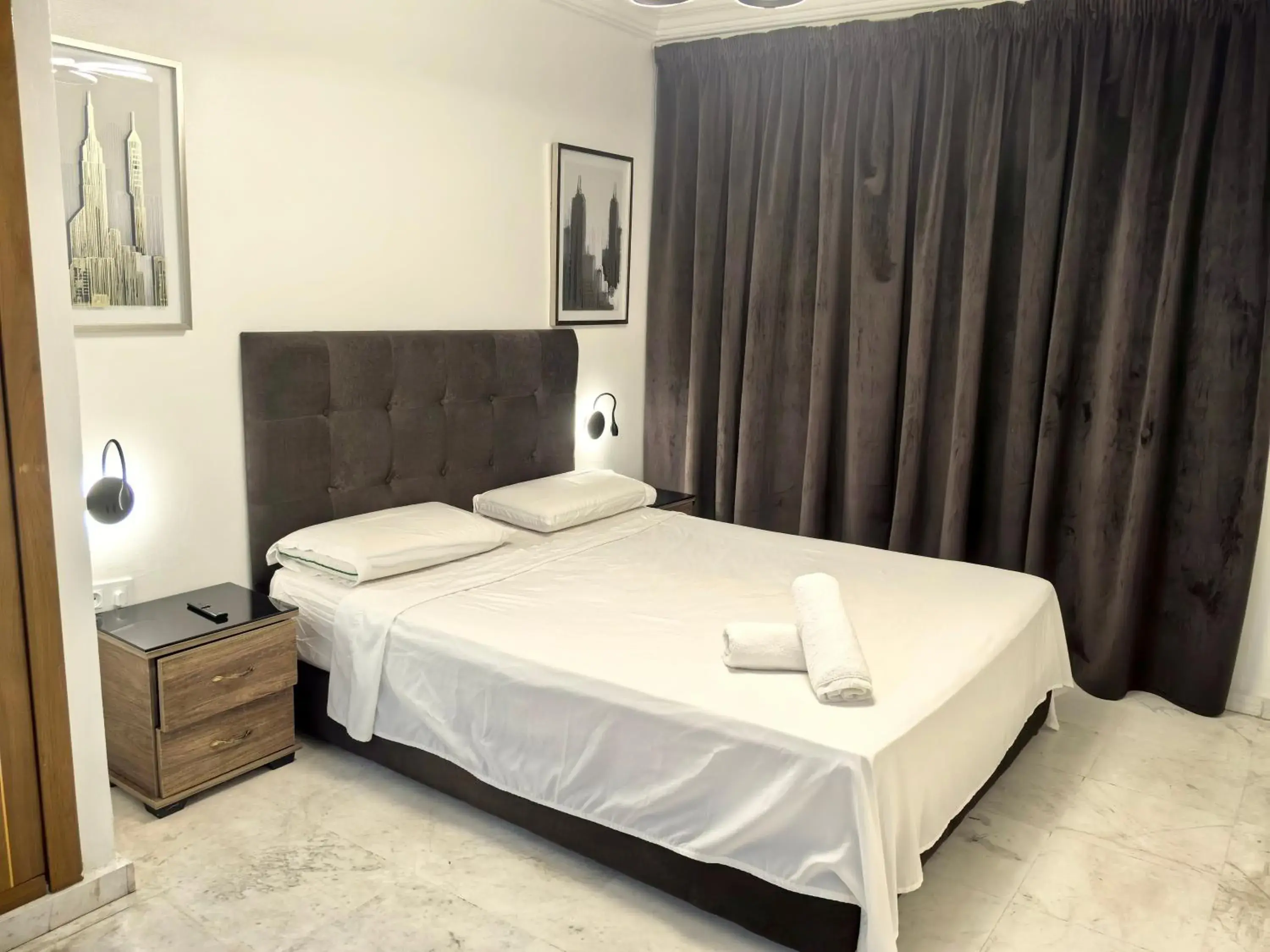 Double Room with Sea View in City Bleu Tanger Double Room with Sea View in City Bleu Tanger