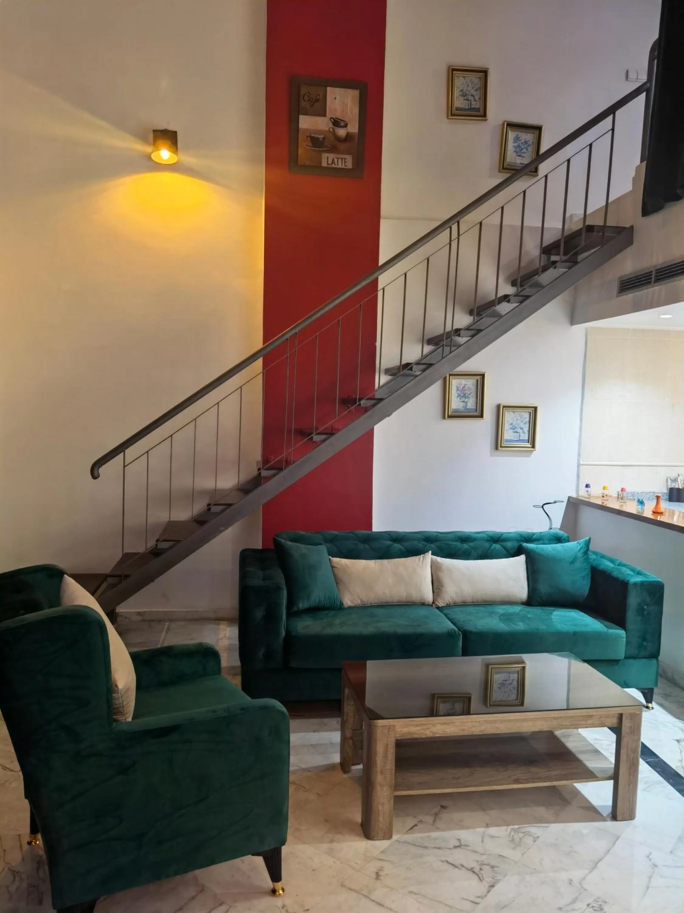 Living room in City Bleu Maroc