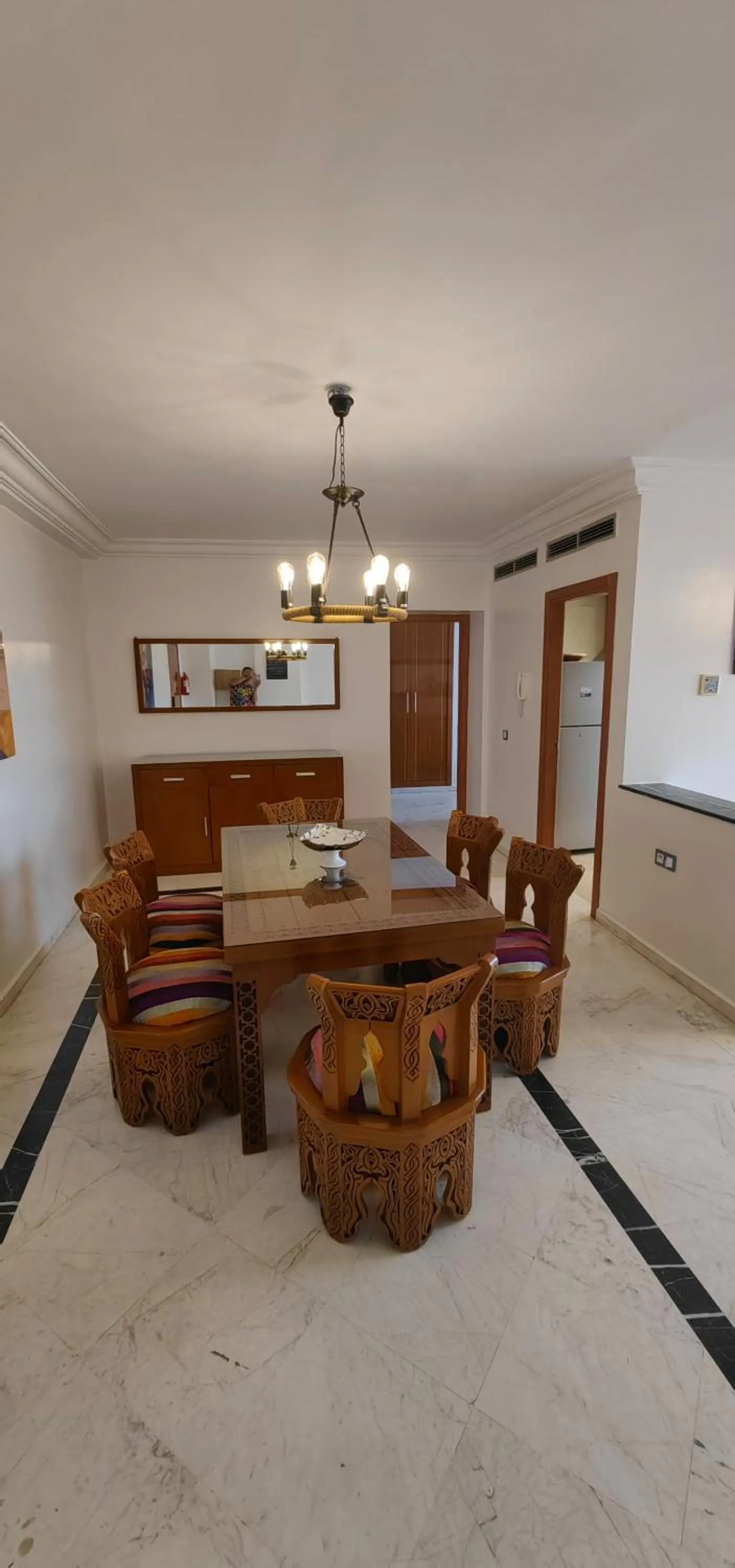 Dining area in City Bleu Maroc