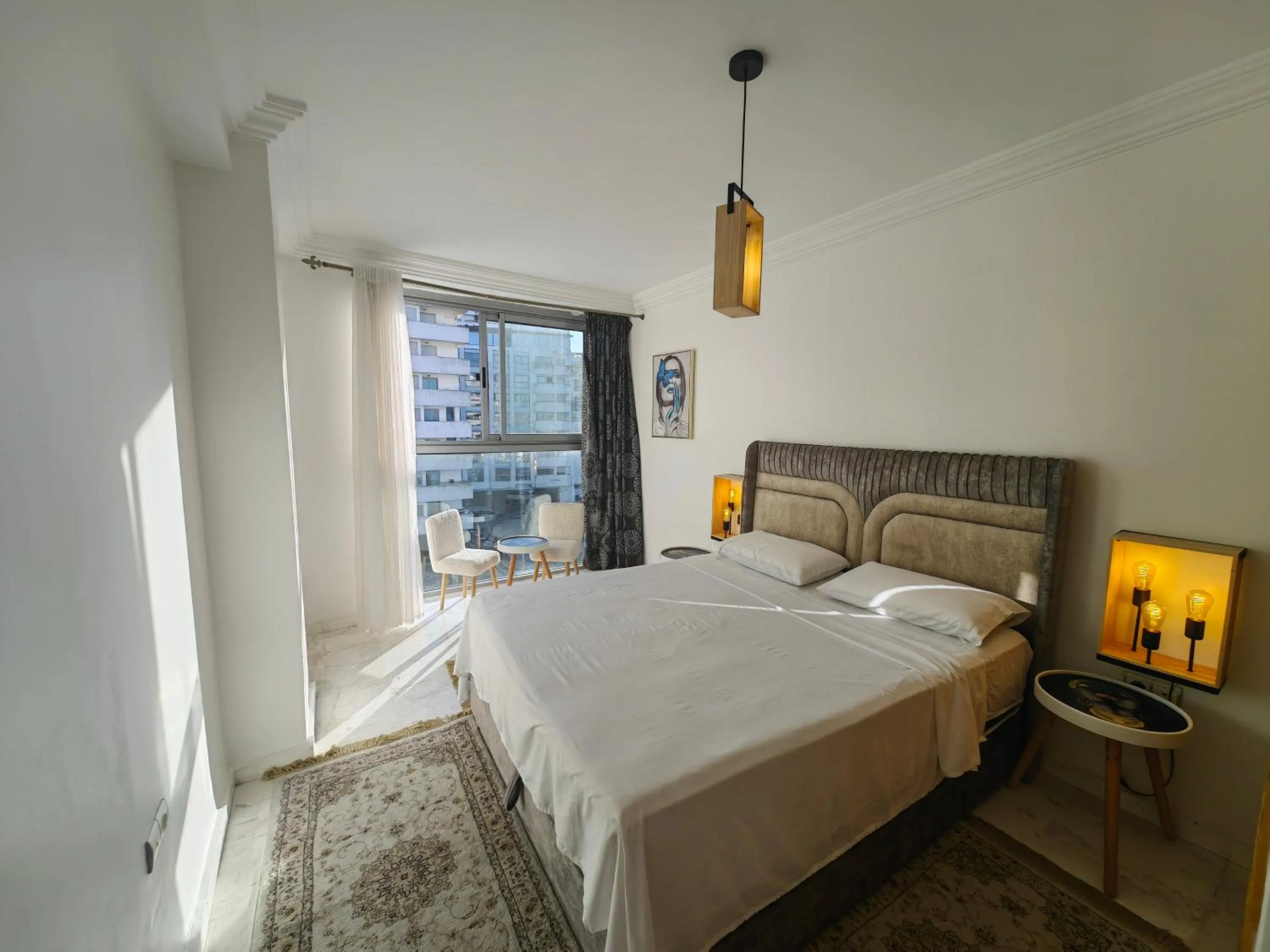 Bed in City Bleu Maroc