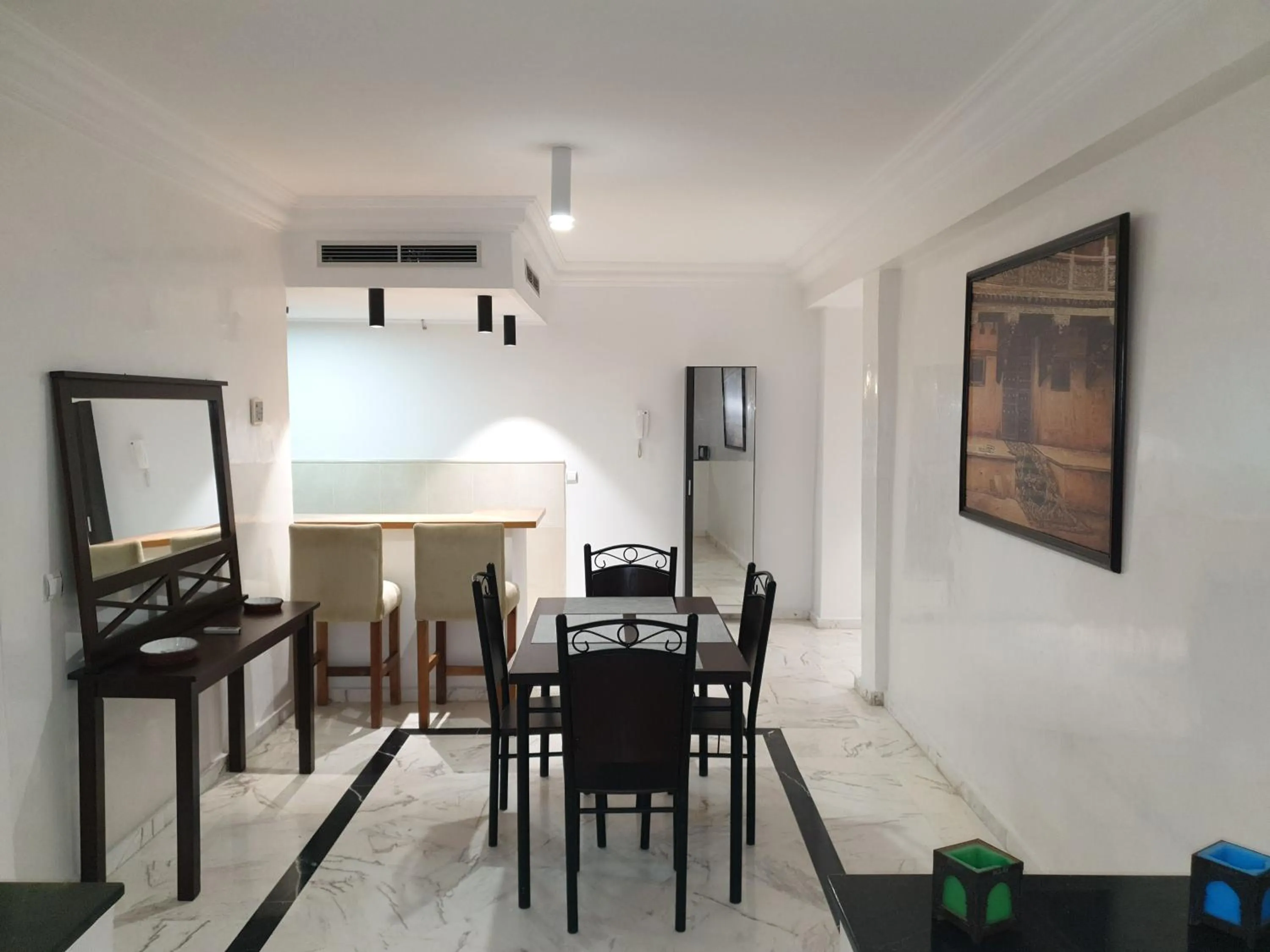 Seating area in City Bleu Maroc