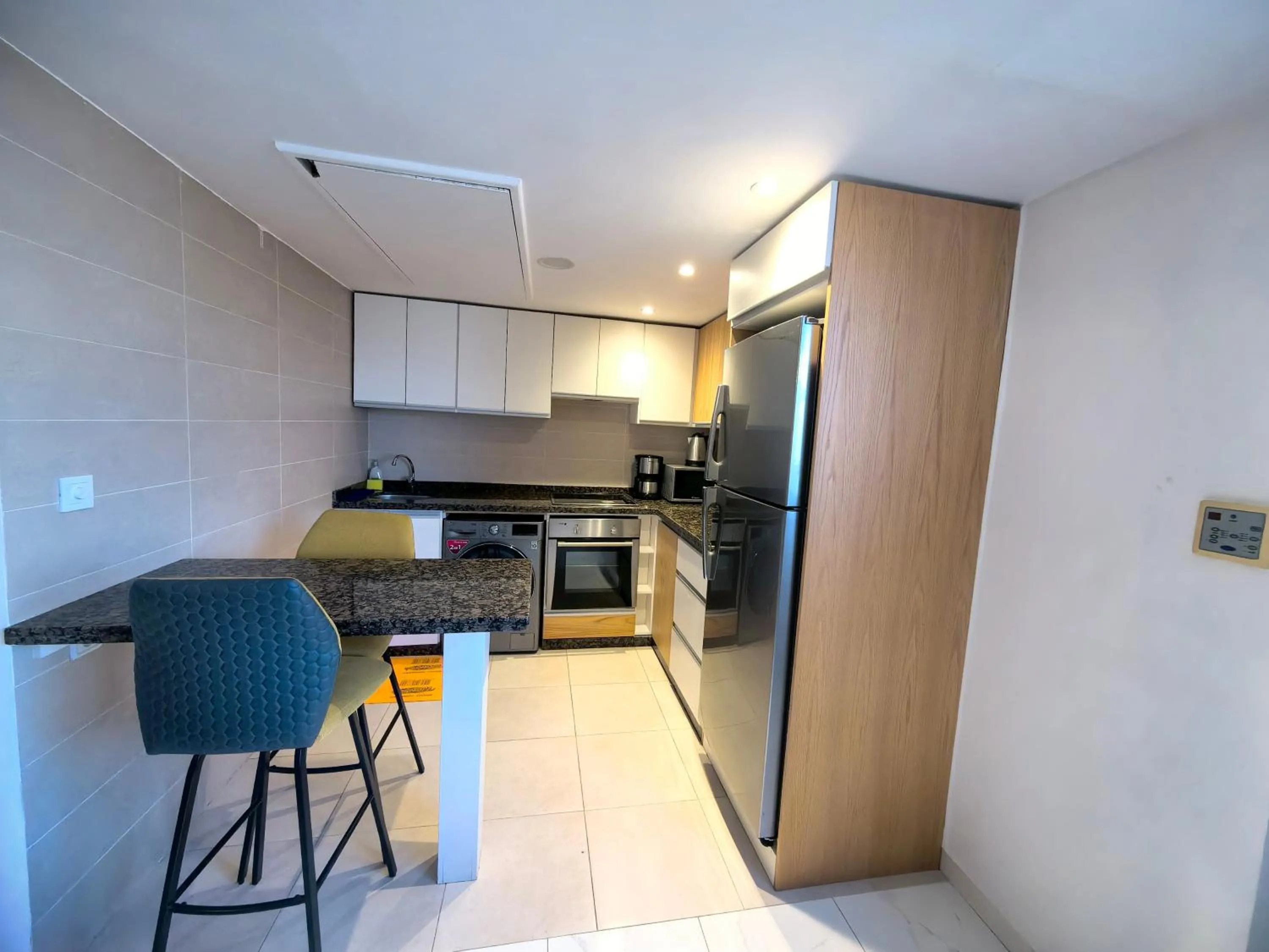 Kitchen or kitchenette in City Bleu Maroc