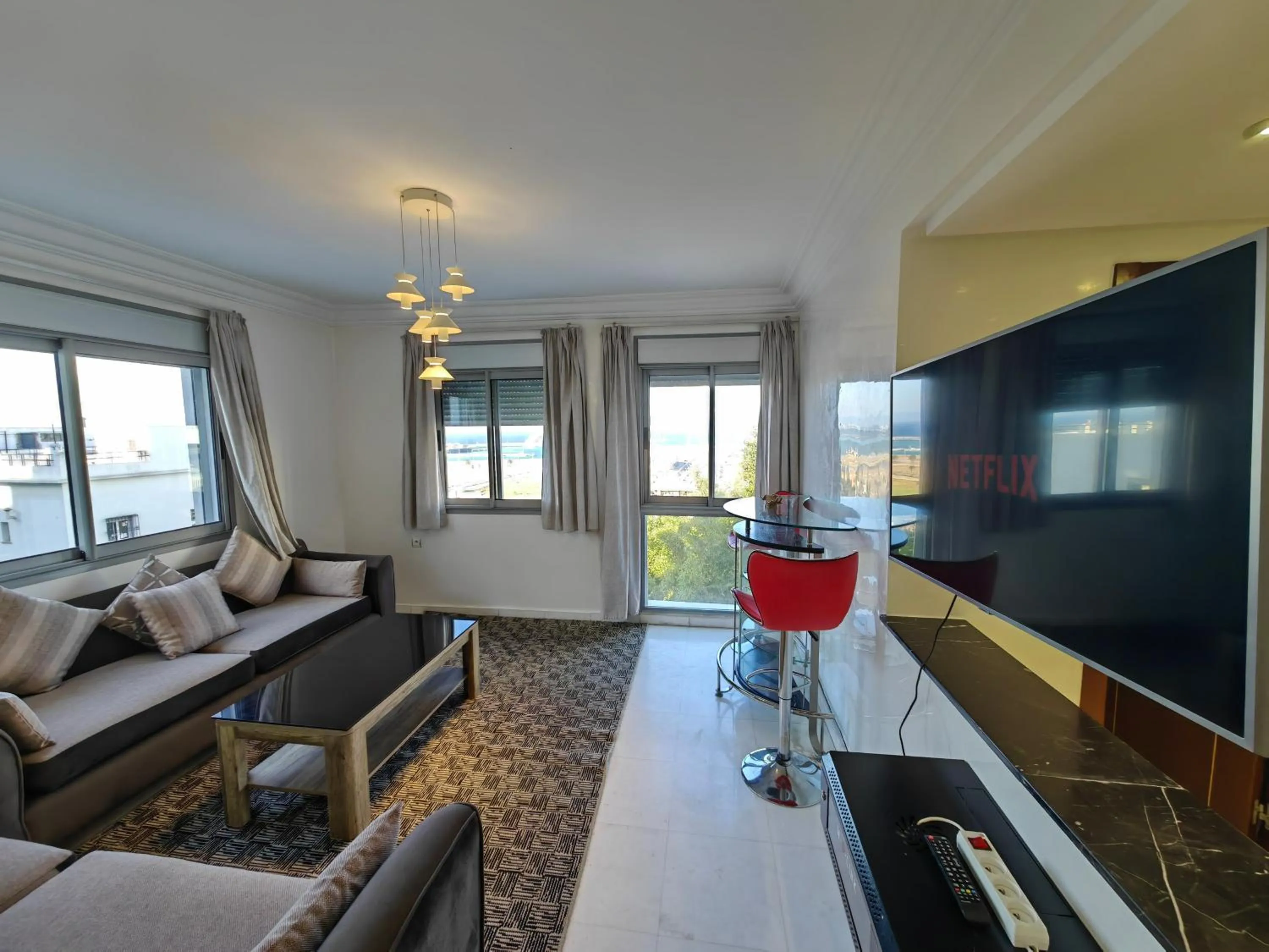 Communal lounge/ TV room in City Bleu Maroc