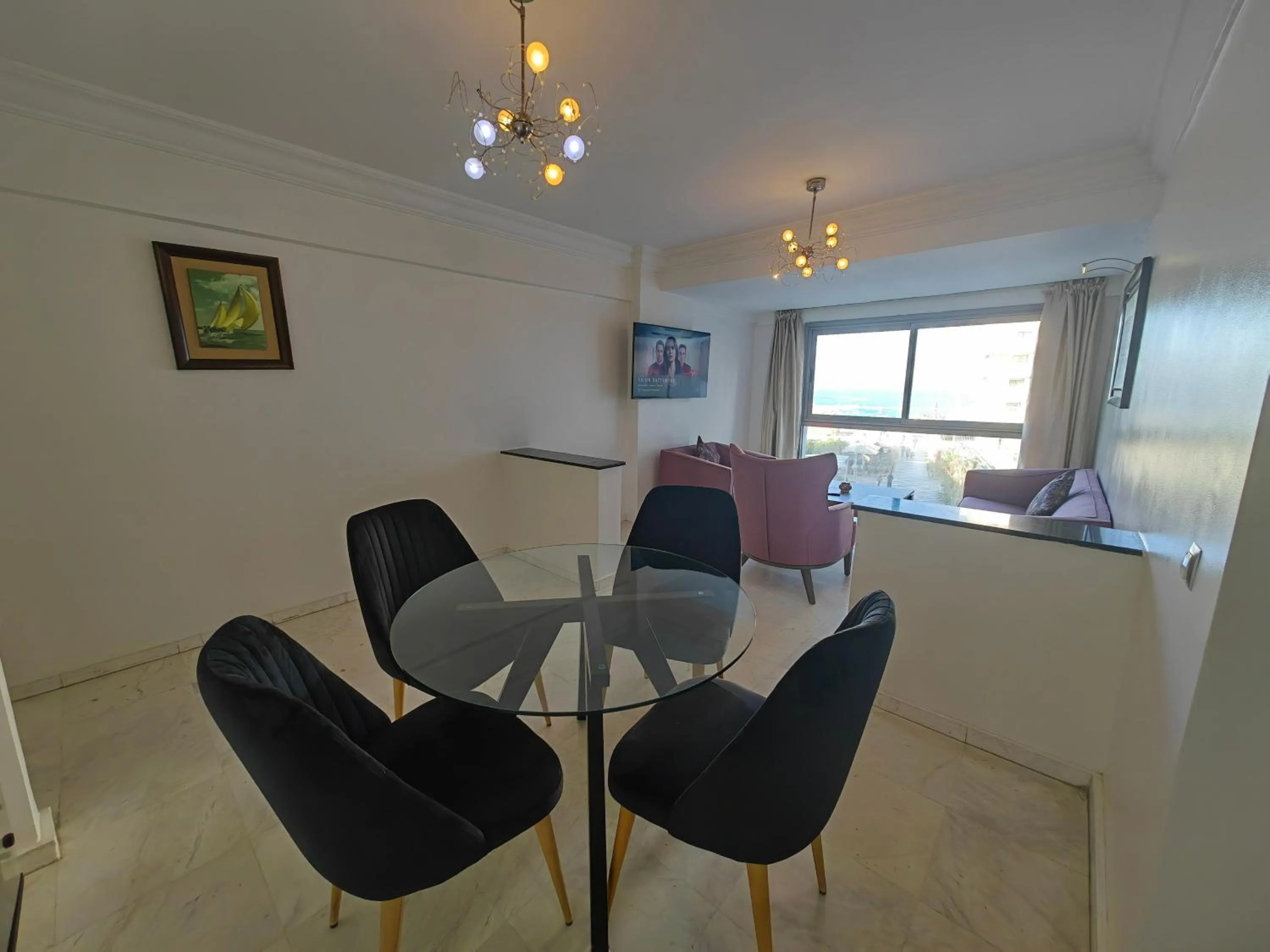 Living room in City Bleu Maroc