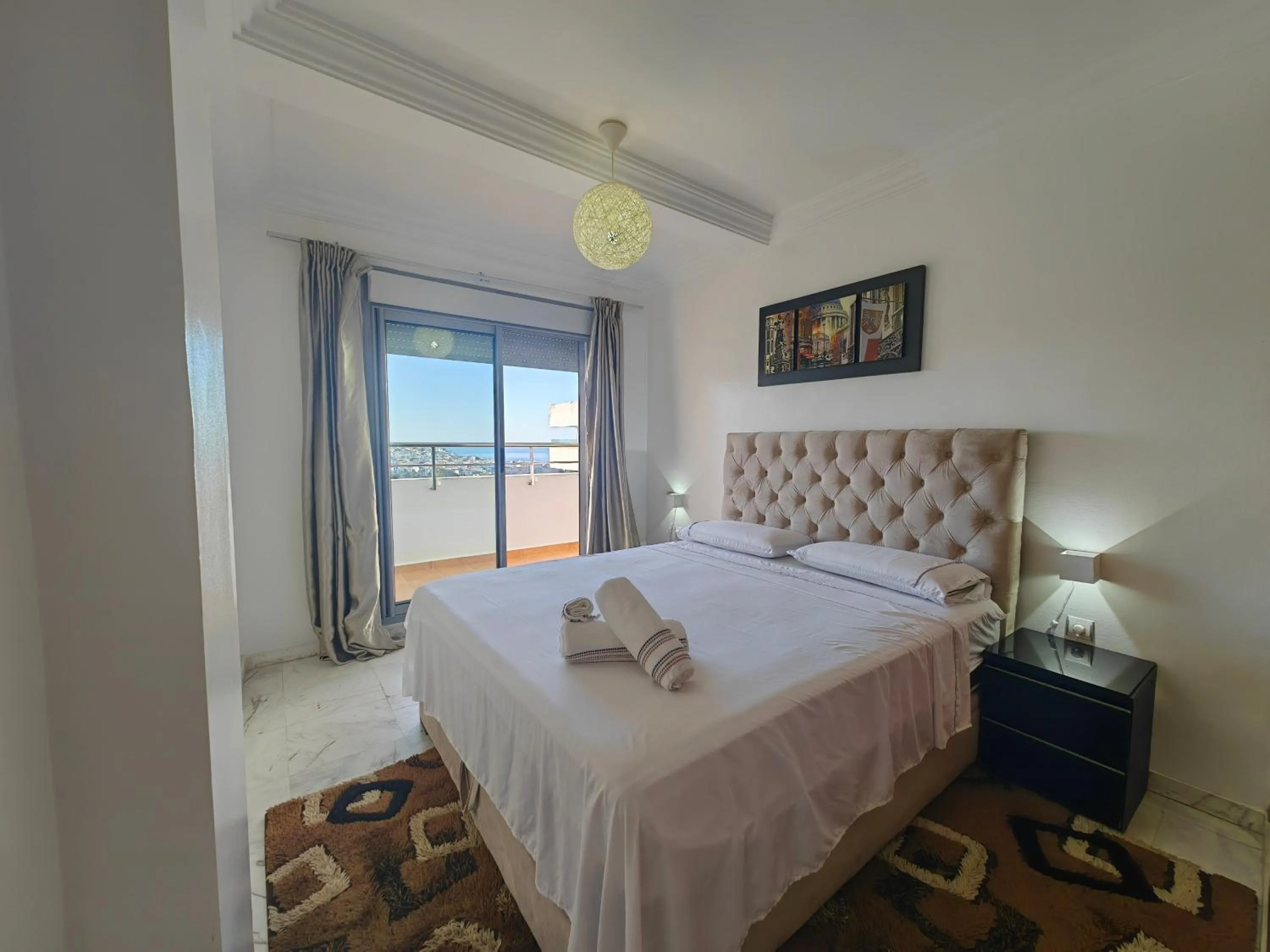 Bed in City Bleu Maroc