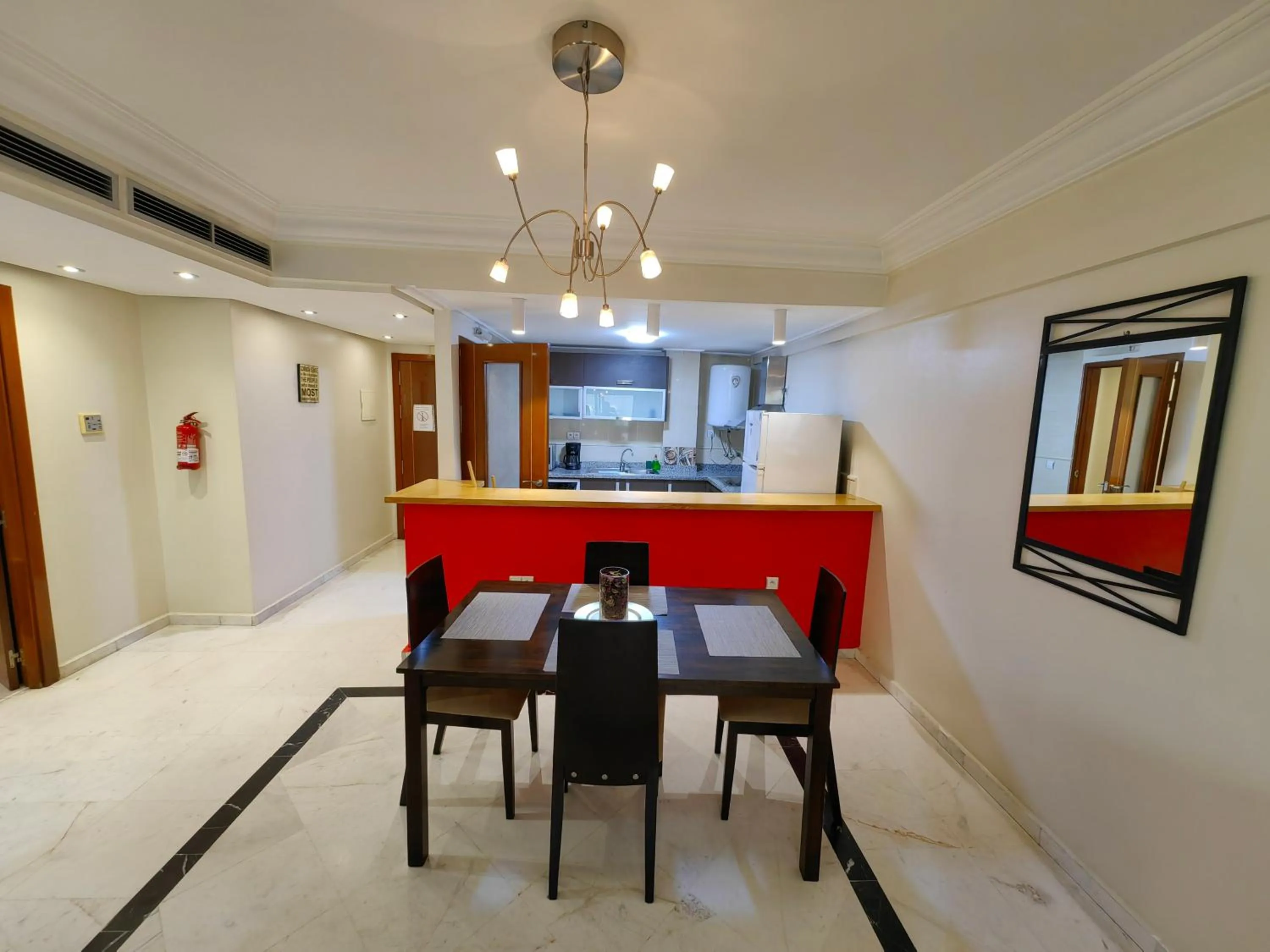 Kitchen or kitchenette in City Bleu Maroc