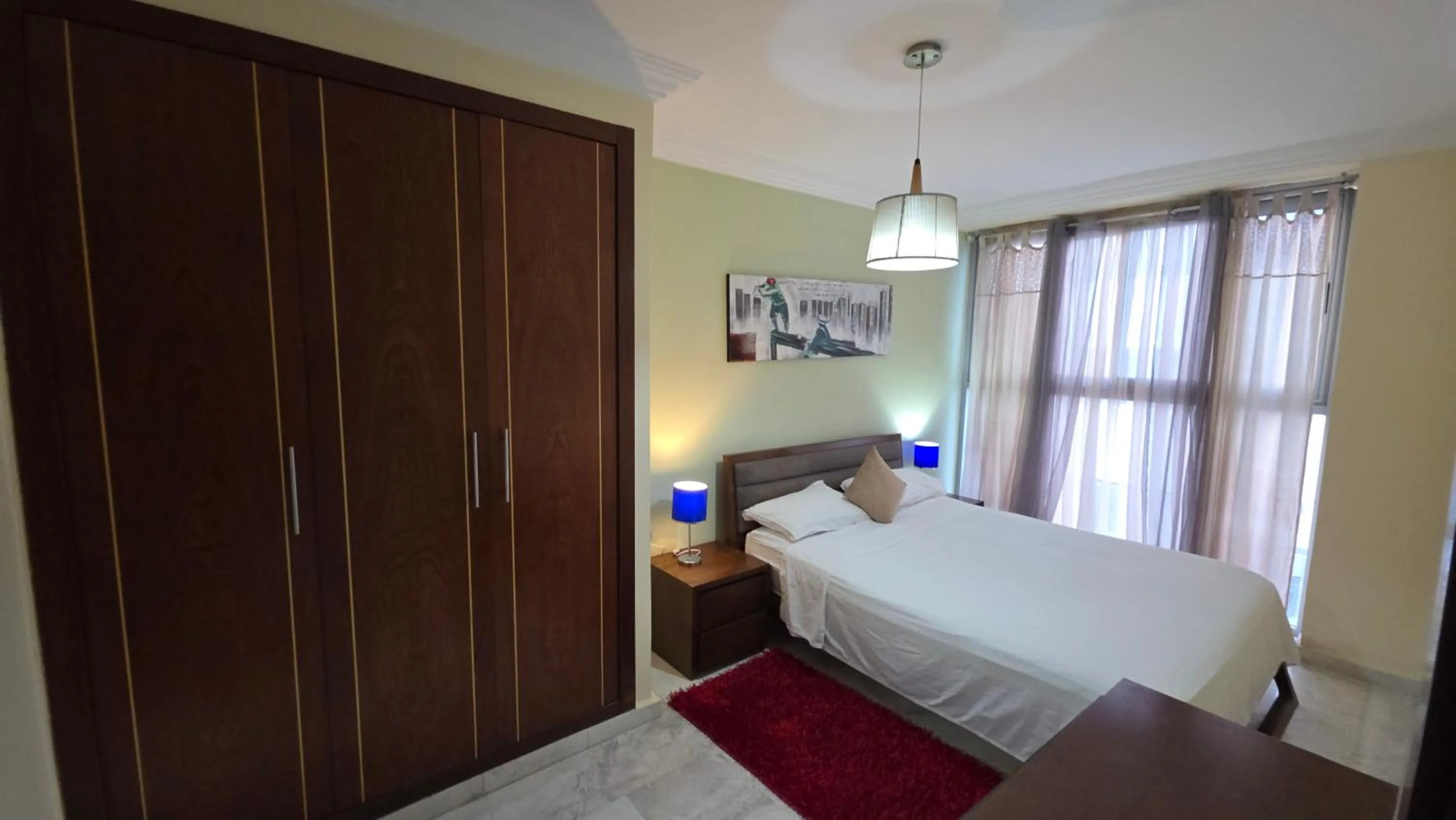 Bed in City Bleu Maroc