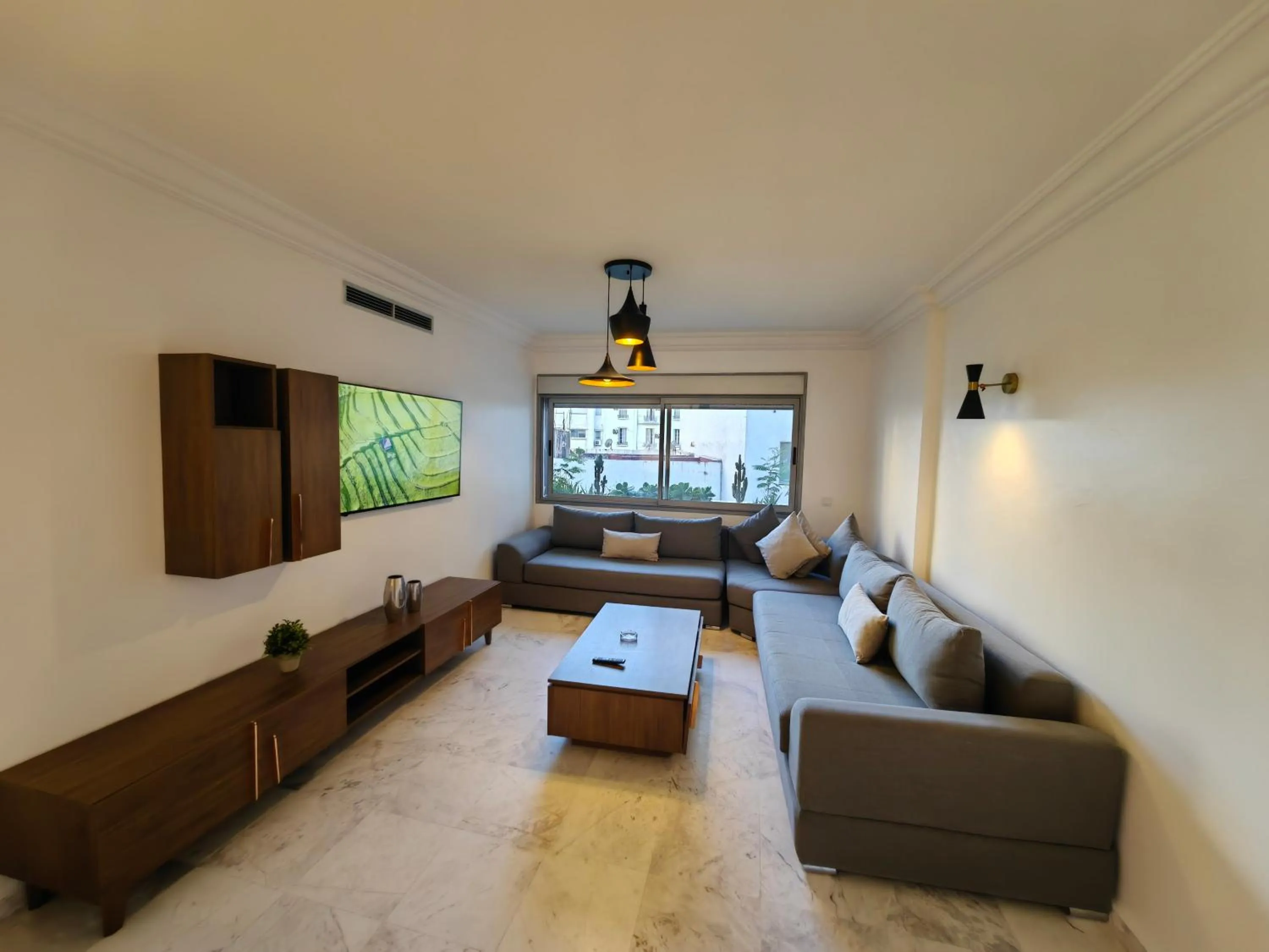 Communal lounge/ TV room in City Bleu Maroc