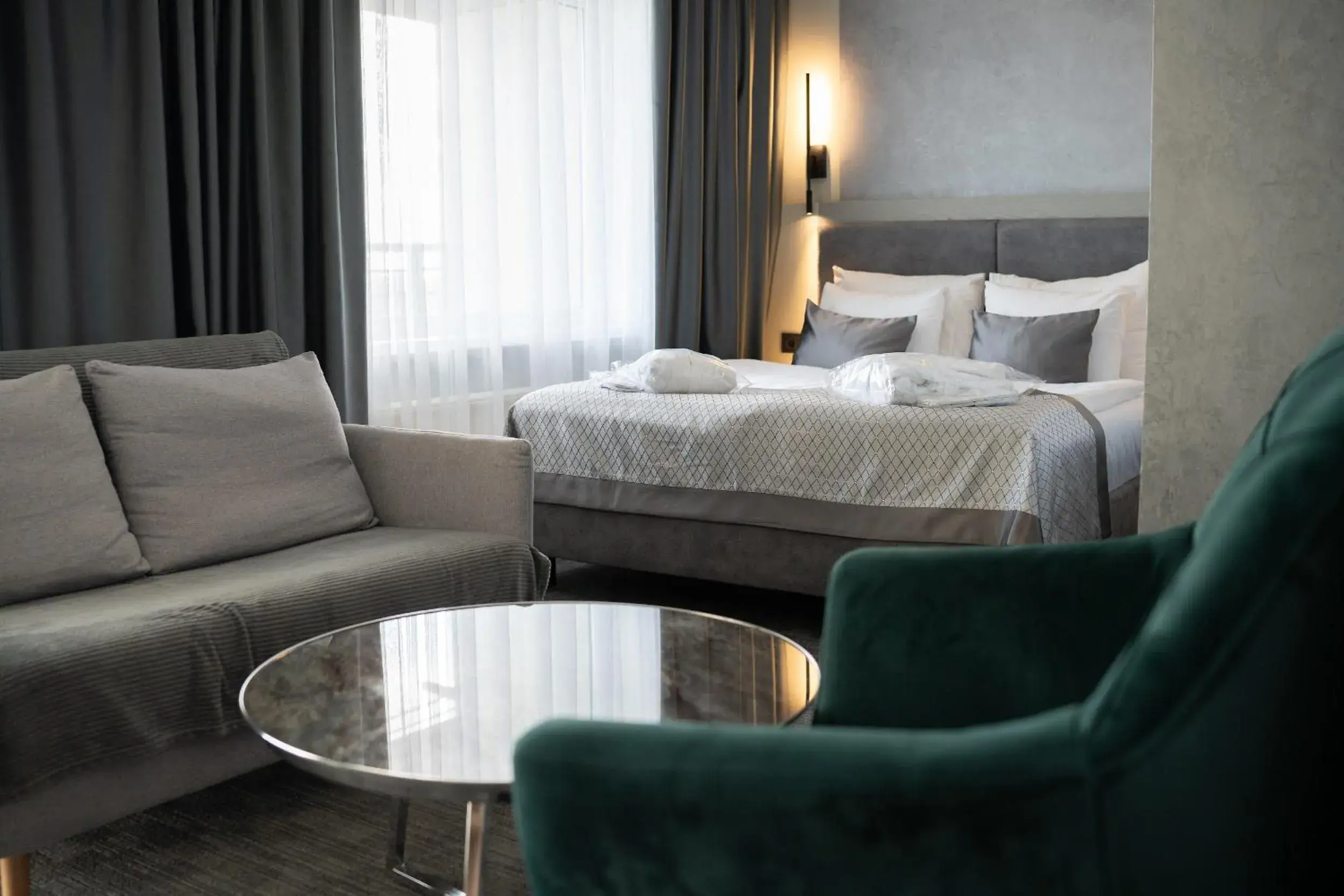 Superior Double Room with Balcony and Park View in Bellevue Park Hotel Riga with FREE Parking Superior Double Room with Balcony and Park View in Bellevue Park Hotel Riga with FREE Parking