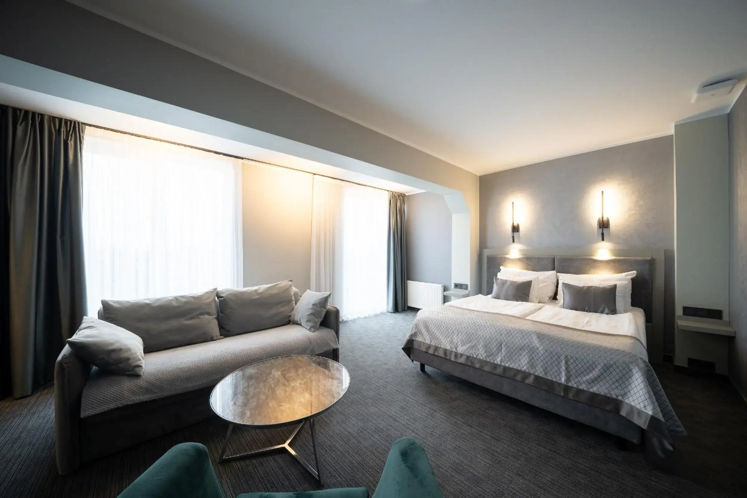 Superior Double Room with Park View in Bellevue Park Hotel Riga with FREE Parking Superior Double Room with Park View in Bellevue Park Hotel Riga with FREE Parking