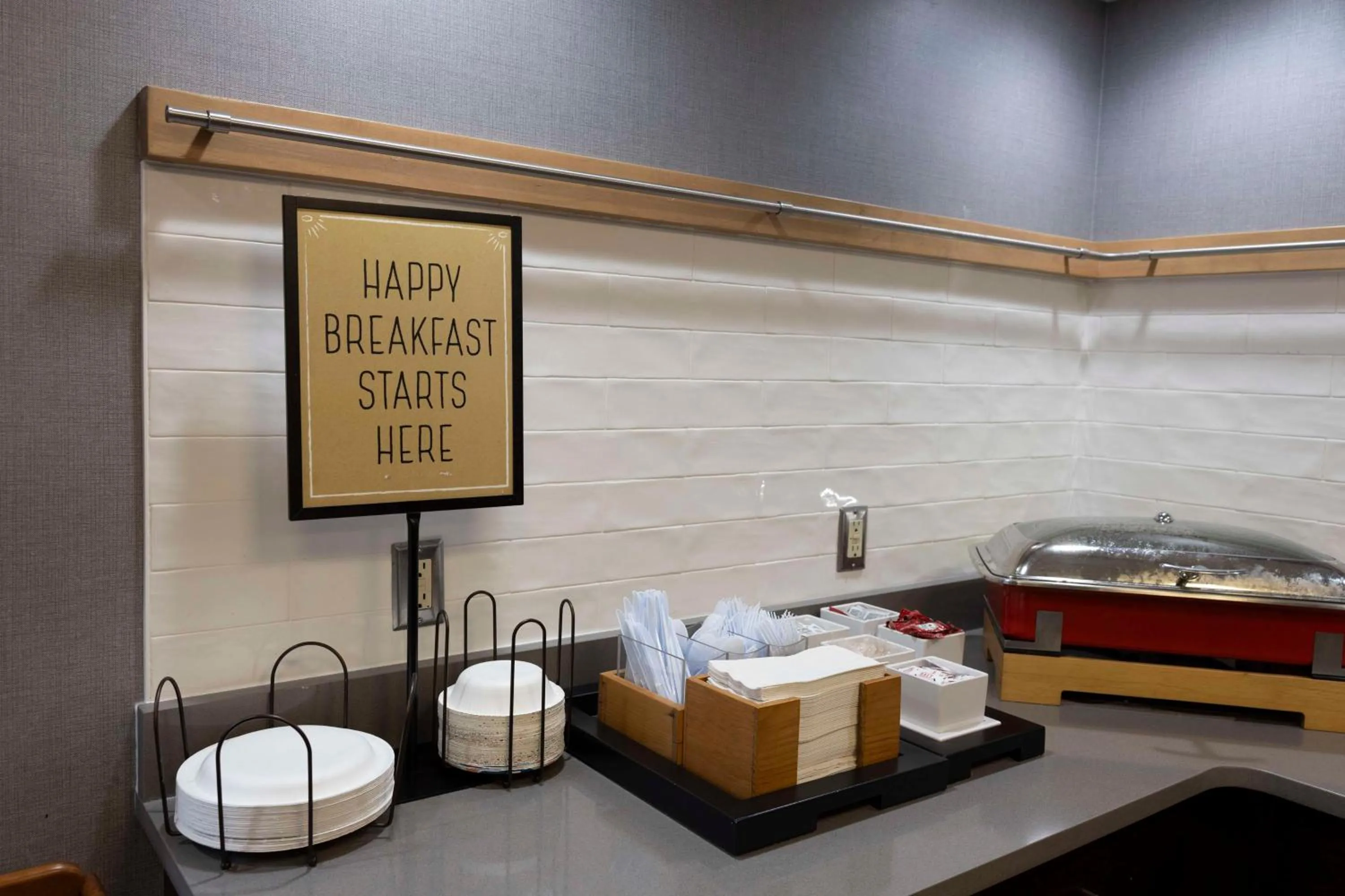 Breakfast in Hampton Inn Kent/Akron Area