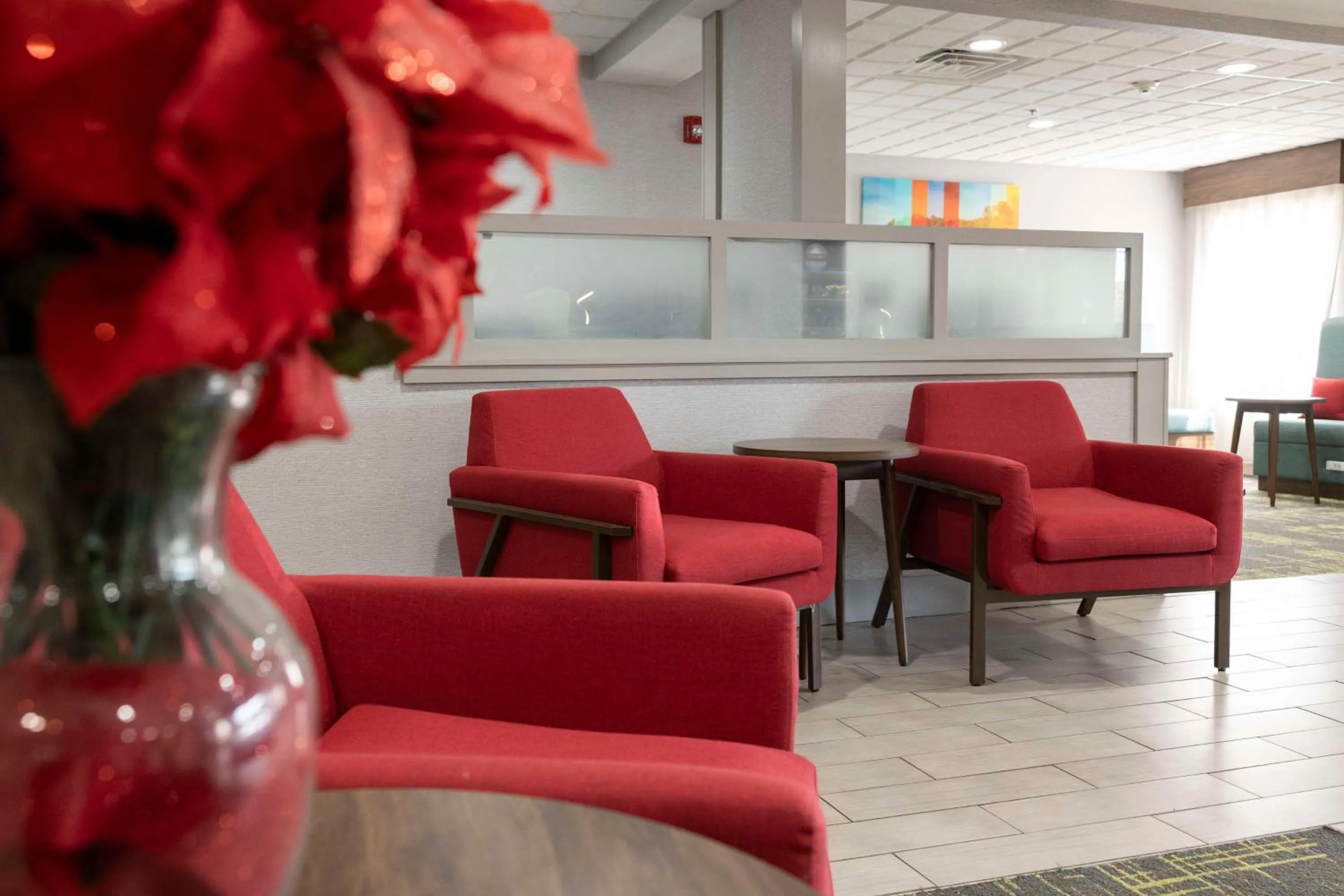 Lobby or reception in Hampton Inn Kent/Akron Area