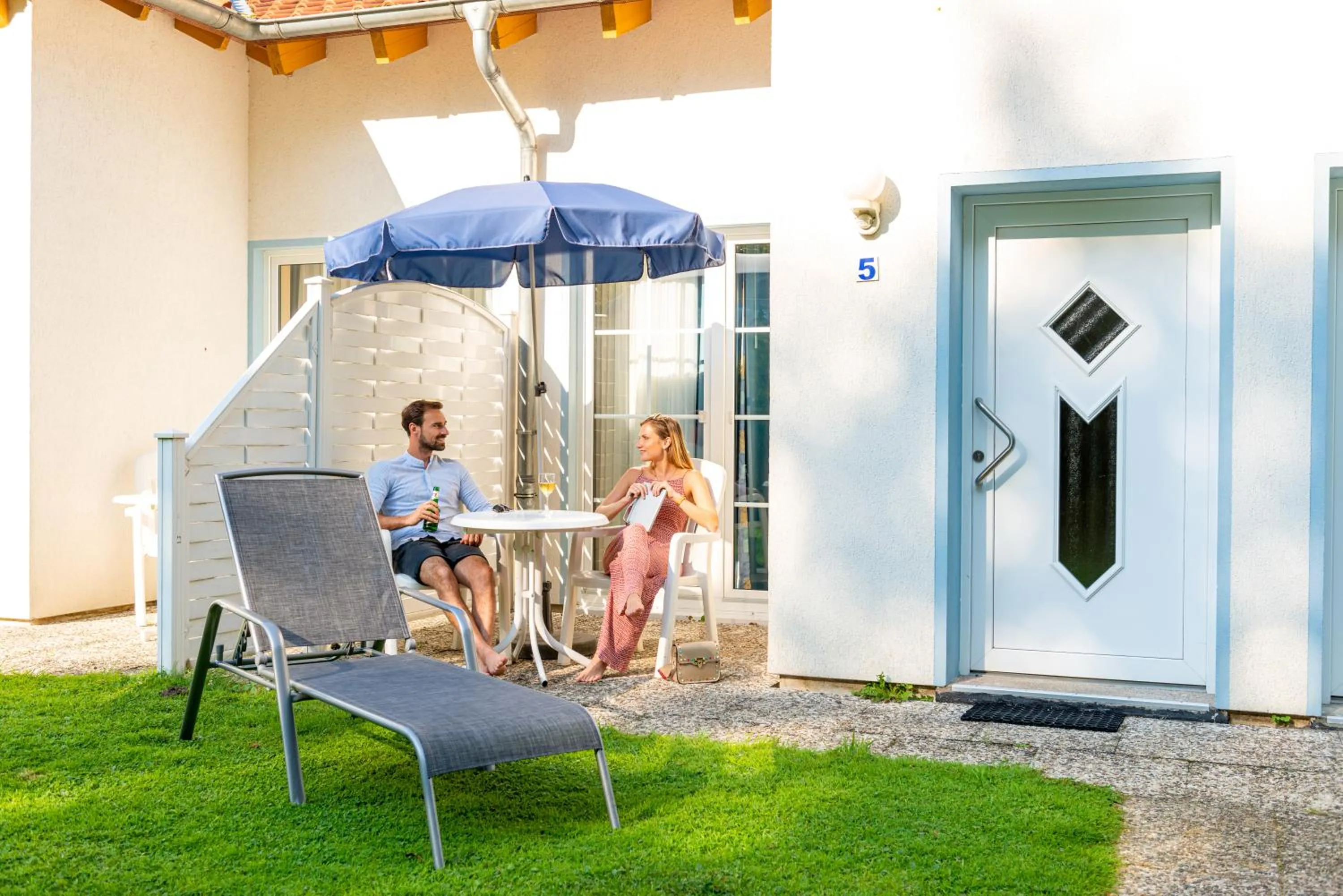 Patio in Waldhotel Humboldtsee