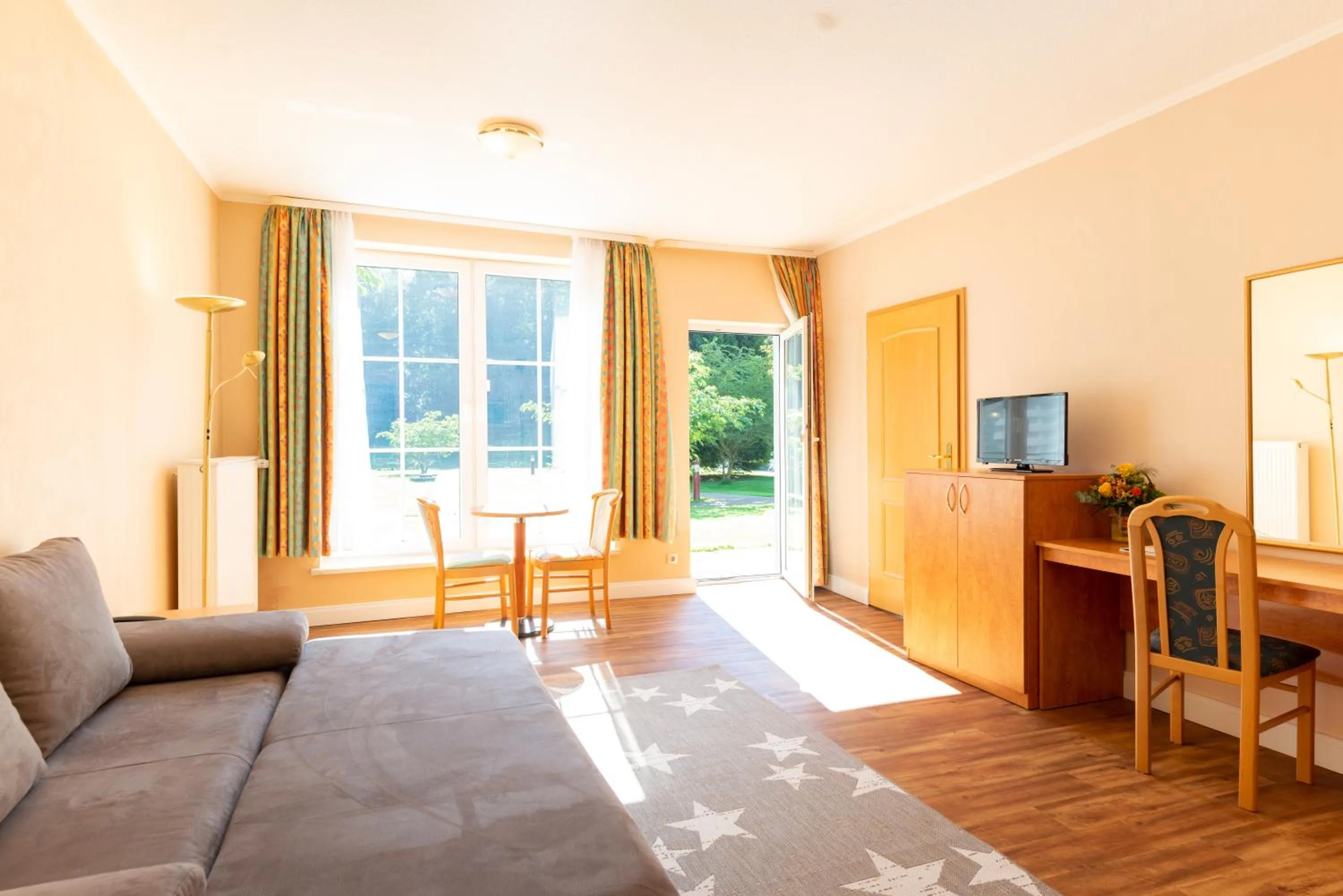 Balcony/Terrace in Waldhotel Humboldtsee