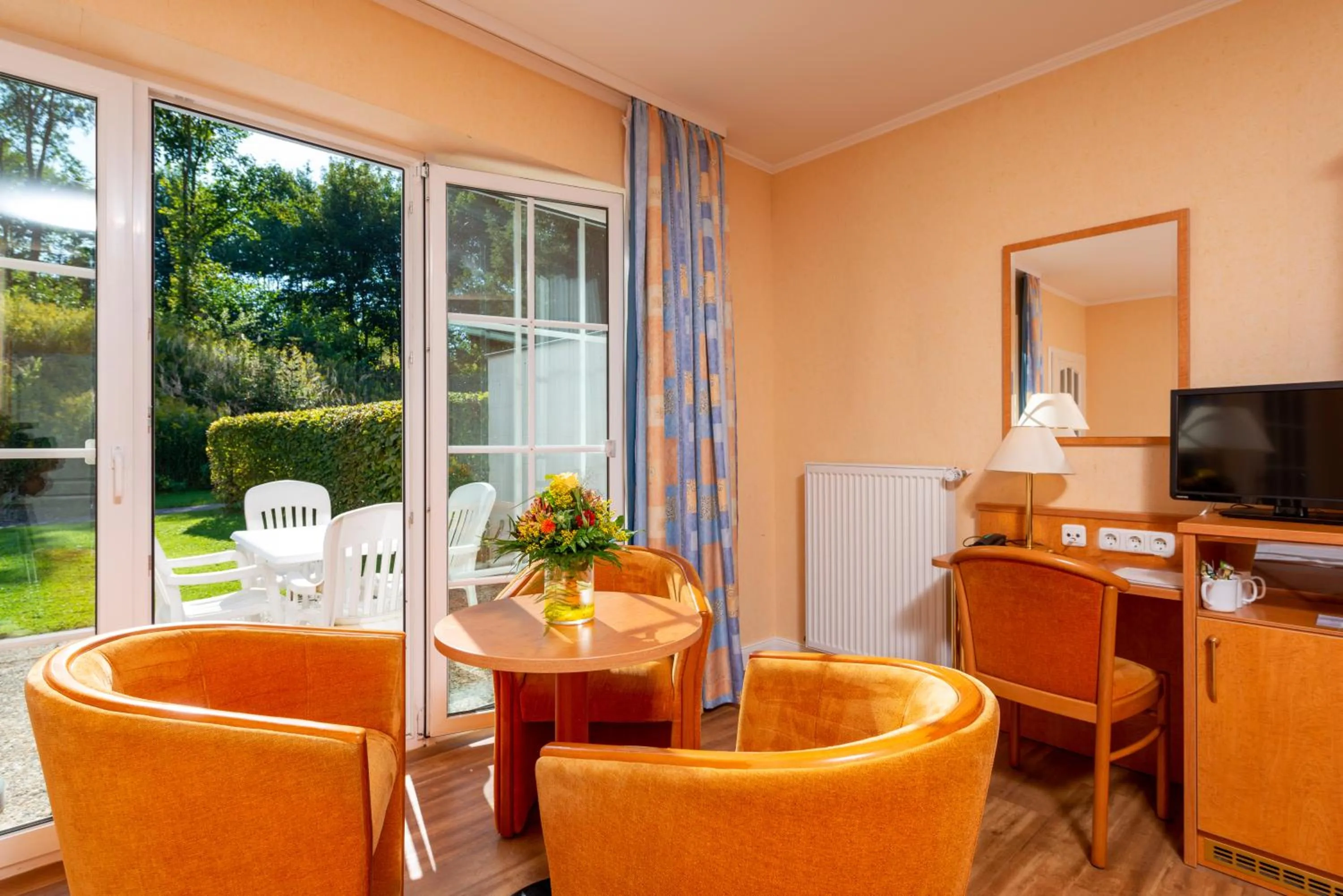 Seating area in Waldhotel Humboldtsee