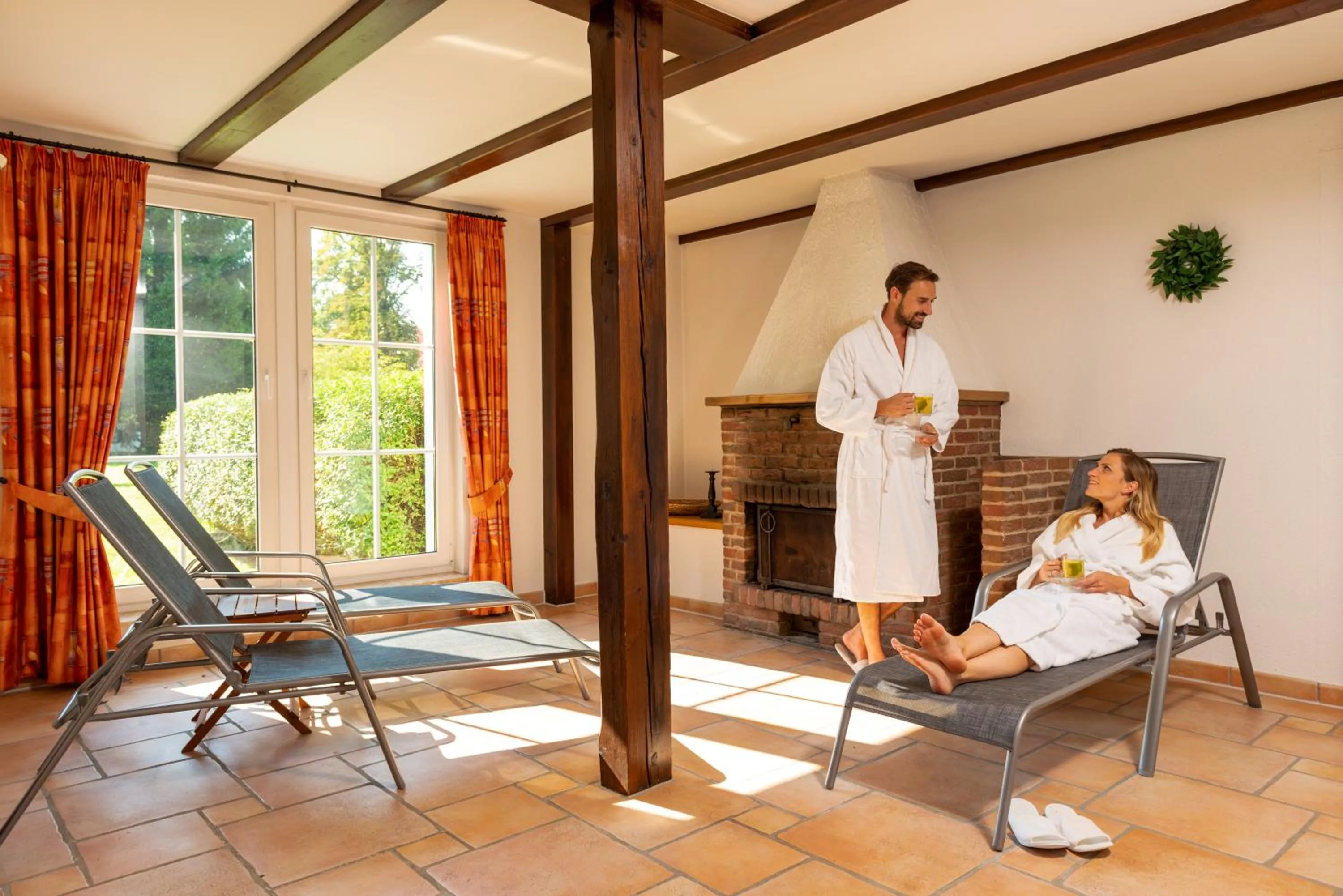 Sauna in Waldhotel Humboldtsee
