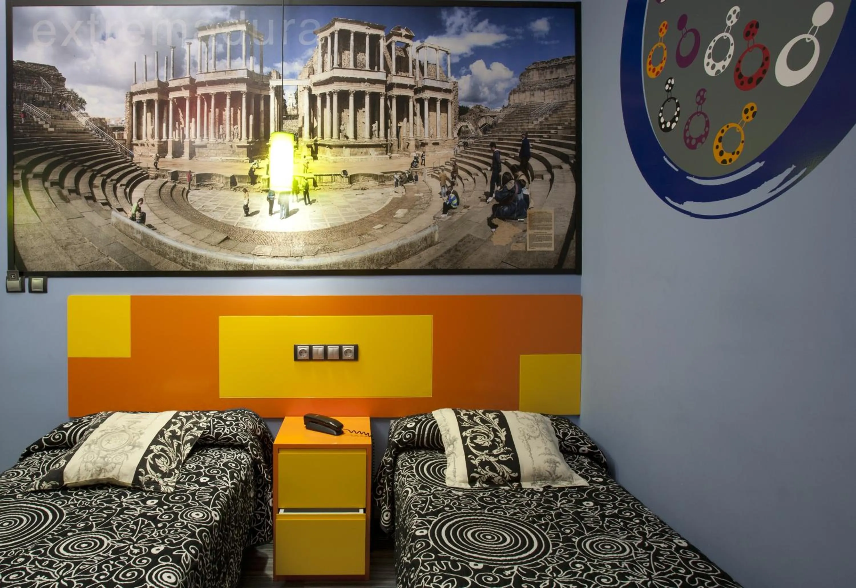 Bed in JC Rooms Santa Ana