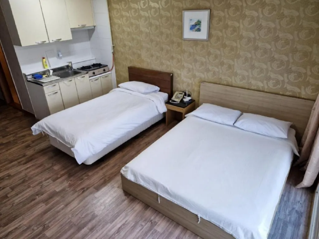 Bed in Ilsung Resort Sulak