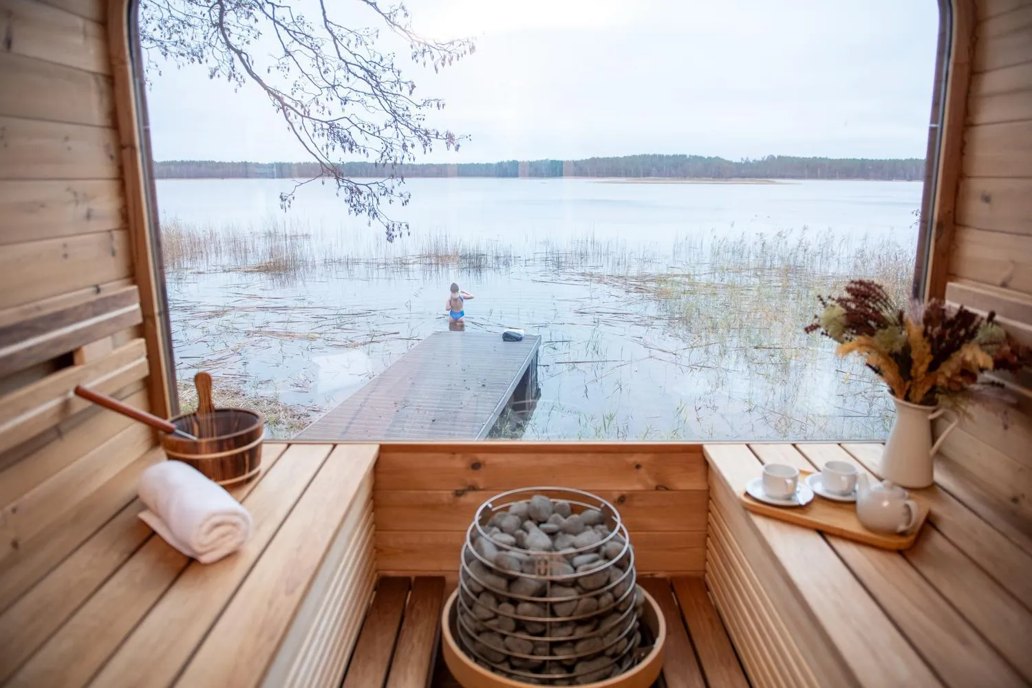 Sauna in Porto Resort